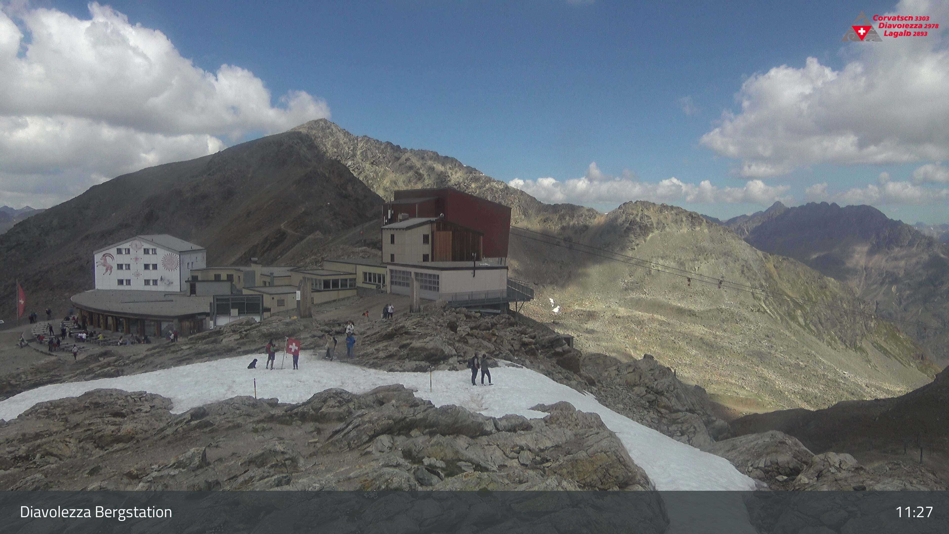 Pontresina: Diavolezza Bergstation, Diavolezza Bergstation, 2978 m