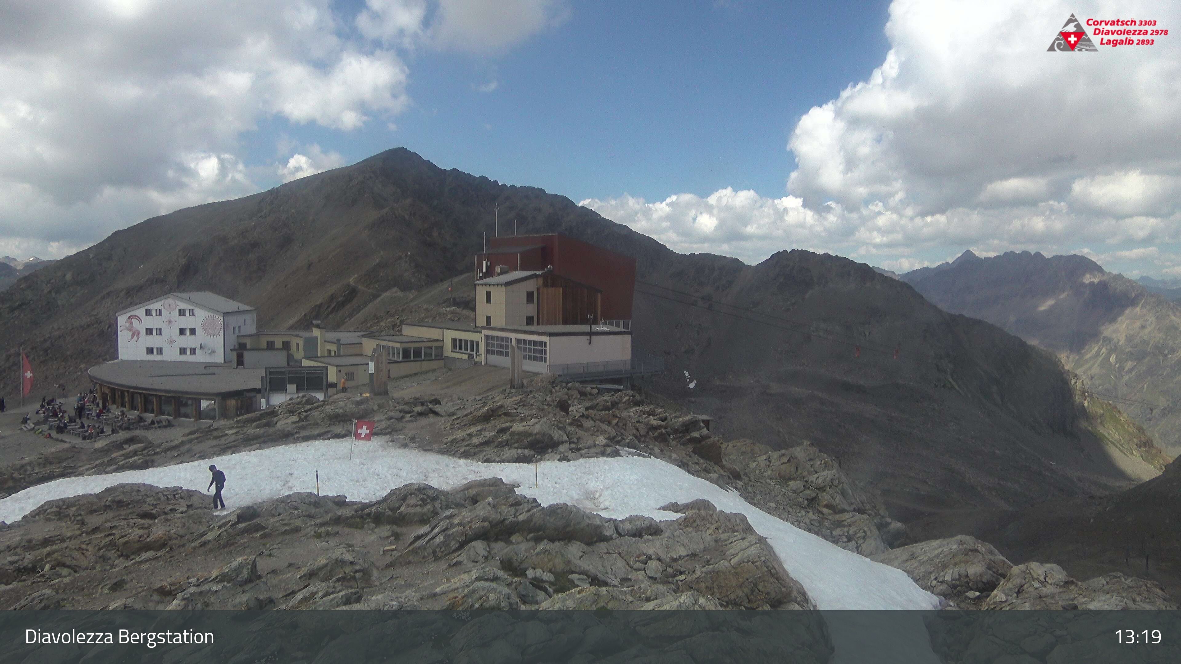 Pontresina: Diavolezza Bergstation, Diavolezza Bergstation, 2978 m