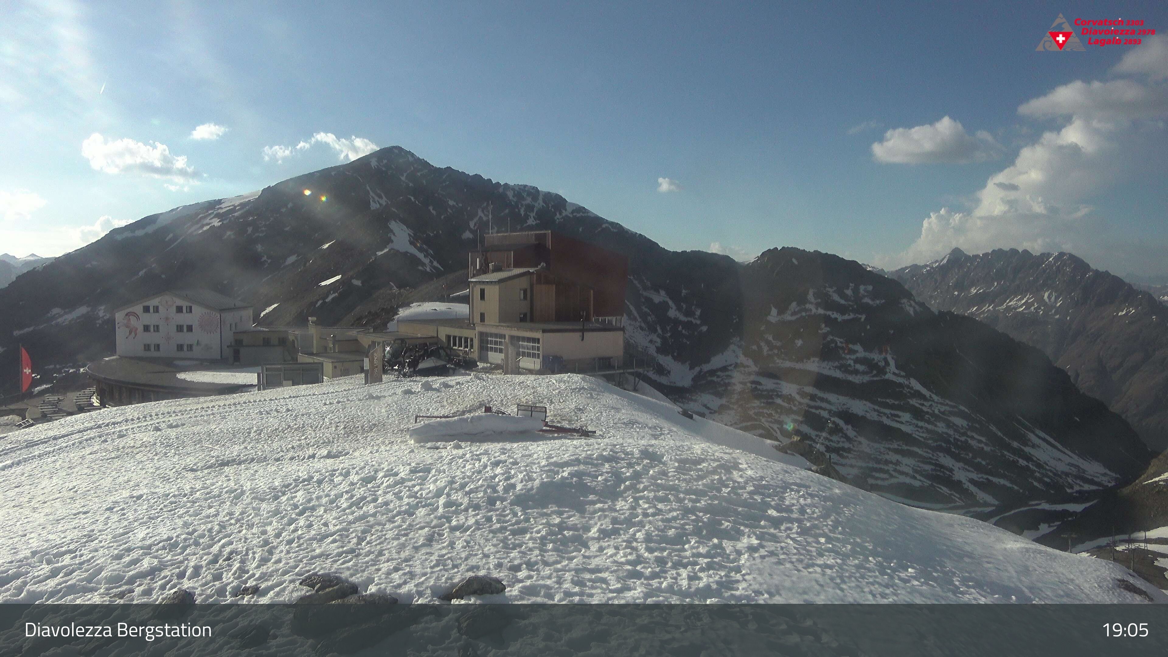 Pontresina: Diavolezza Bergstation, Diavolezza Bergstation, 2978 m
