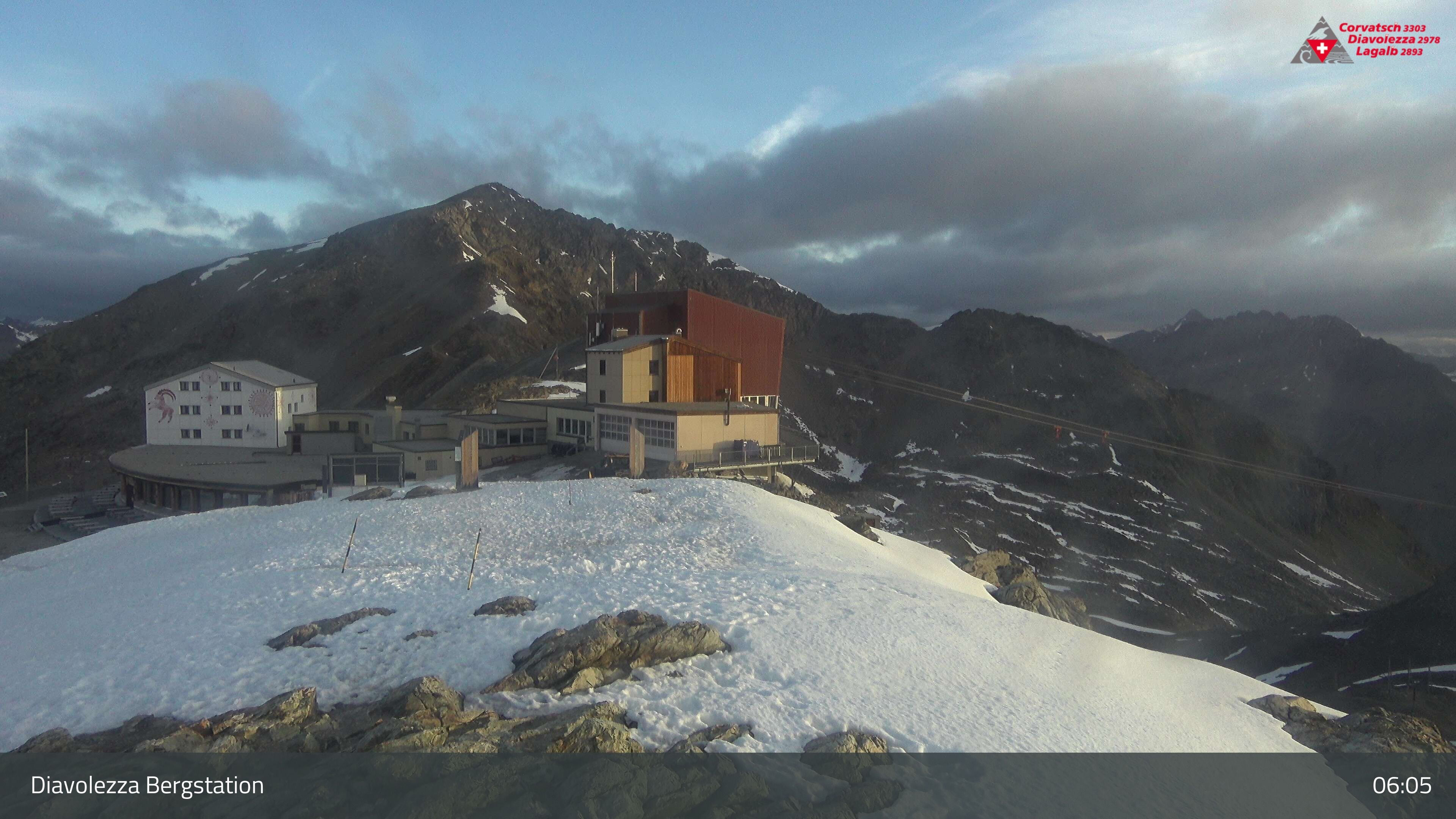 Pontresina: Diavolezza Bergstation, Diavolezza Bergstation, 2978 m