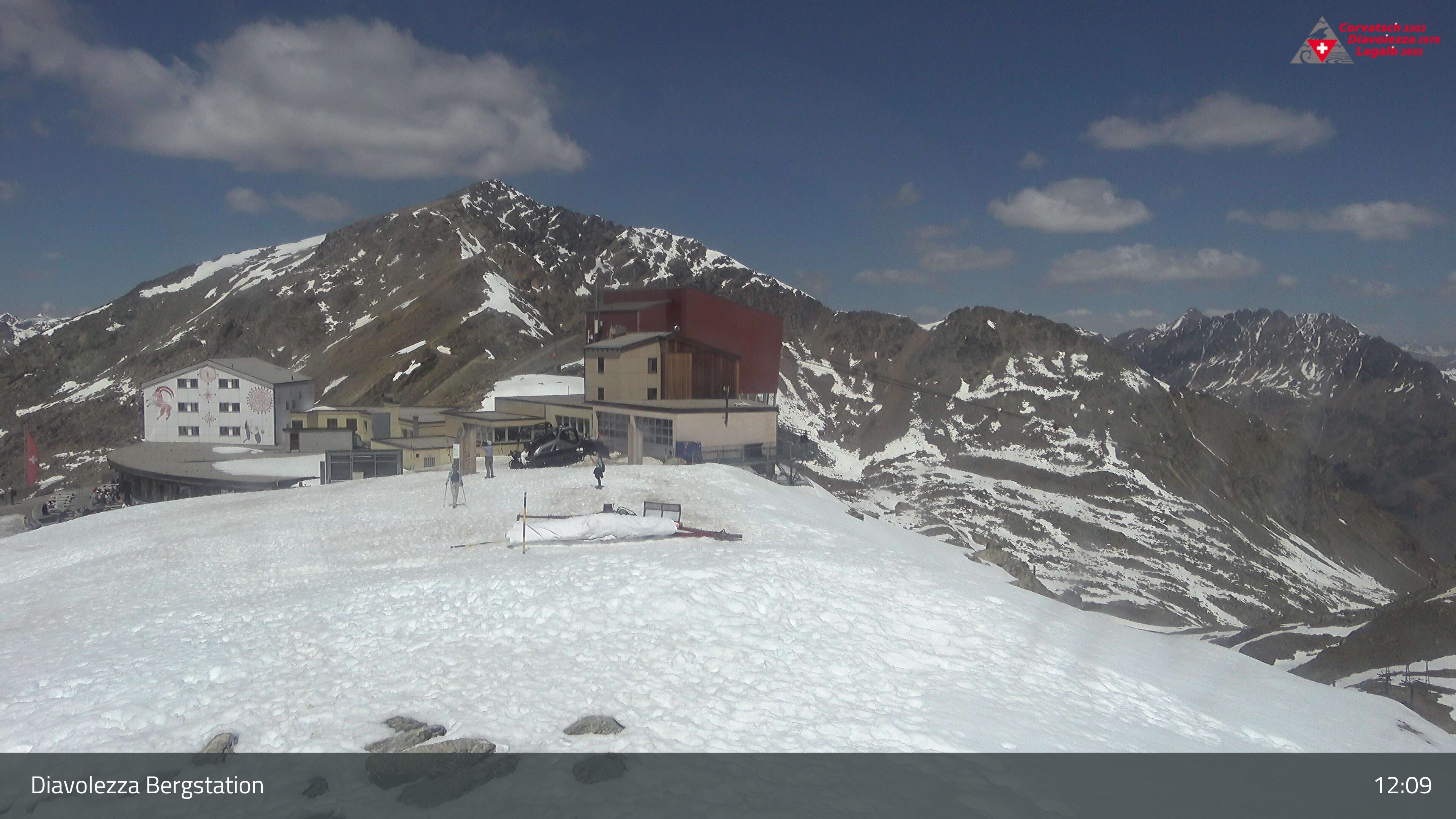 Pontresina: Diavolezza Bergstation, Diavolezza Bergstation, 2978 m