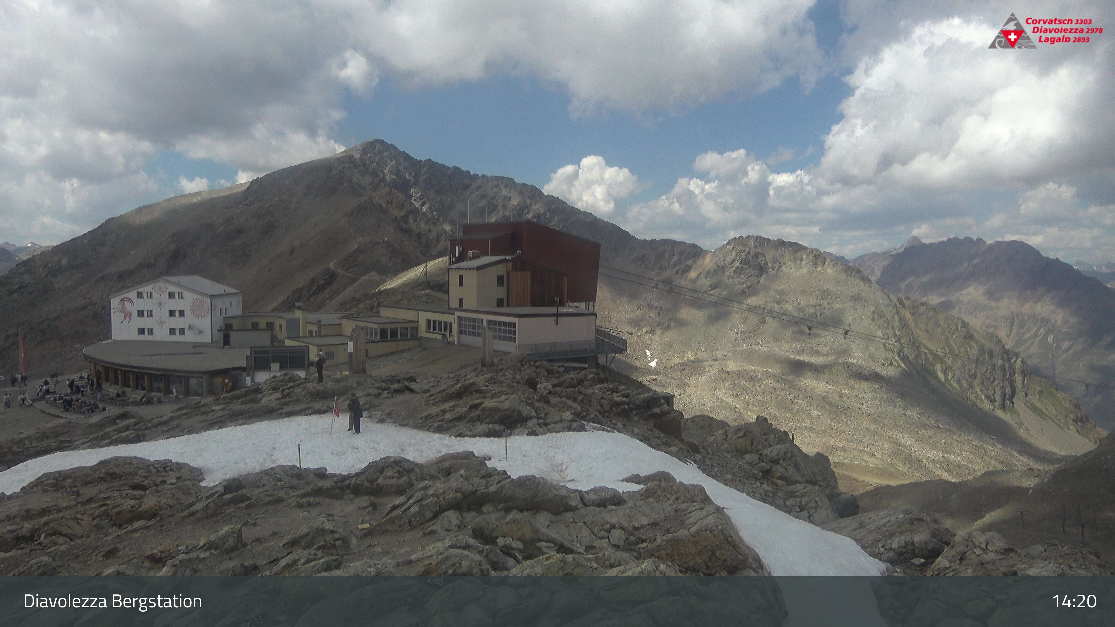 Pontresina: Diavolezza Bergstation, Diavolezza Bergstation, 2978 m