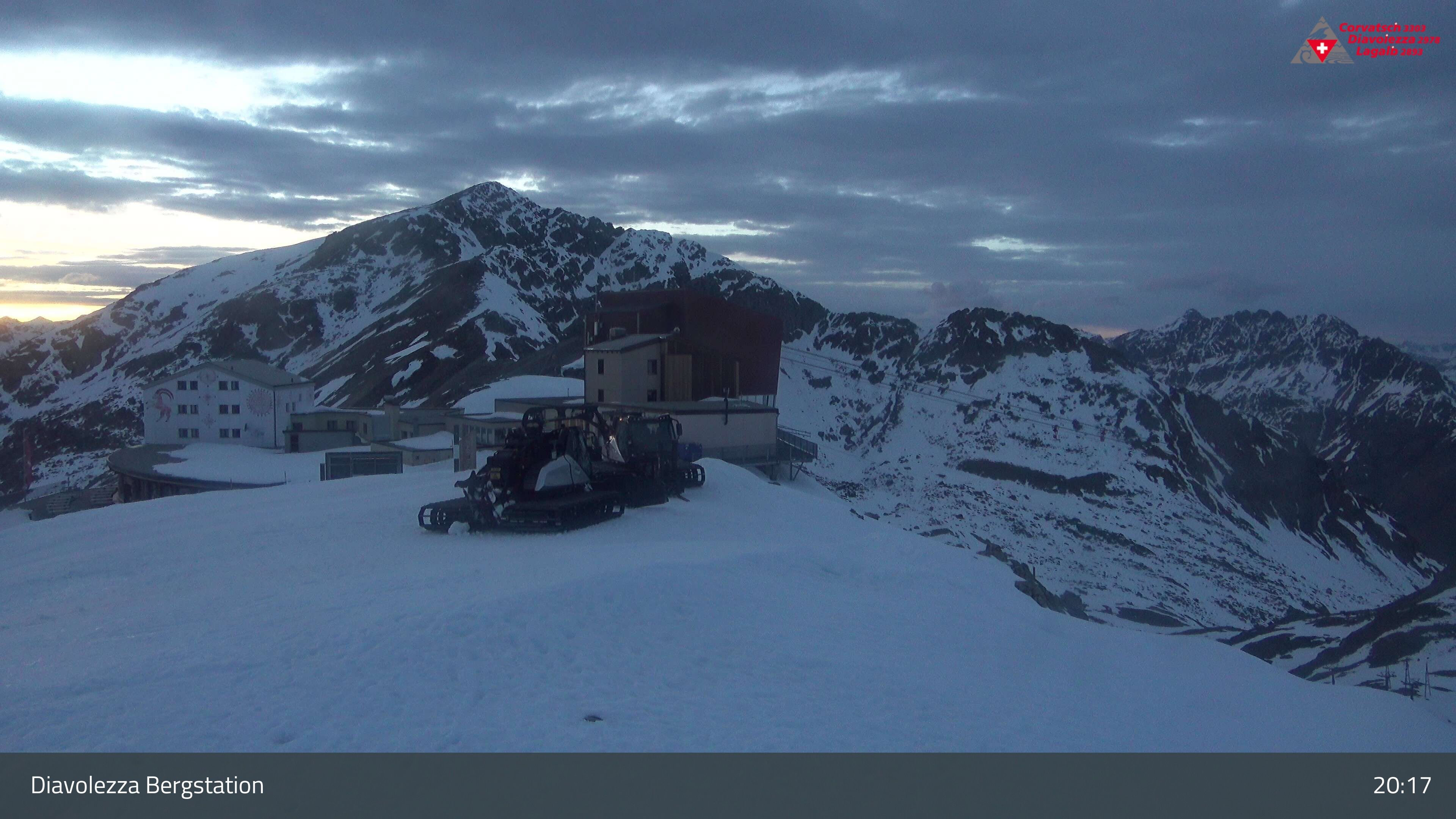 Pontresina: Diavolezza Bergstation, Diavolezza Bergstation, 2978 m