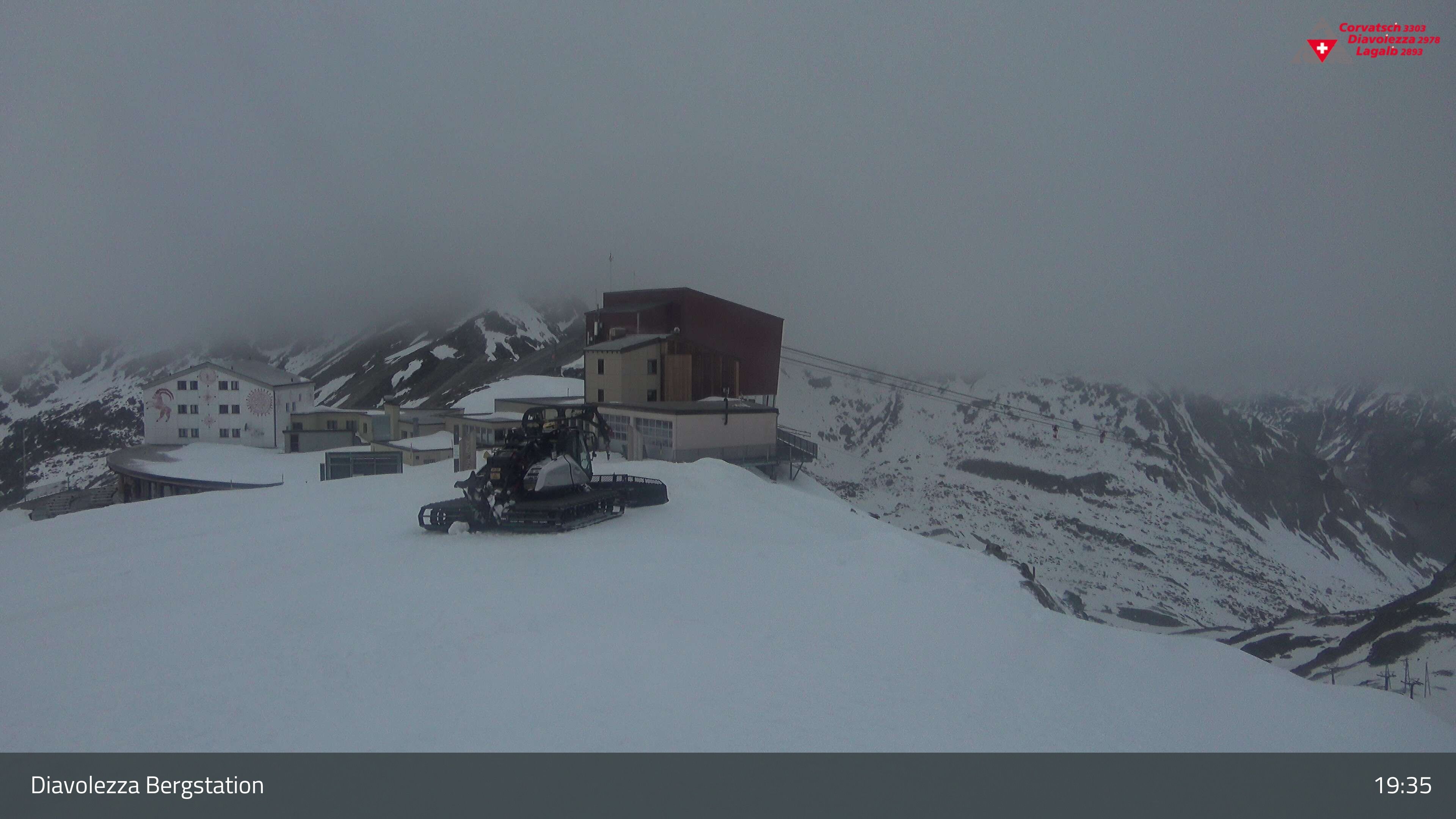 Pontresina: Diavolezza Bergstation, Diavolezza Bergstation, 2978 m