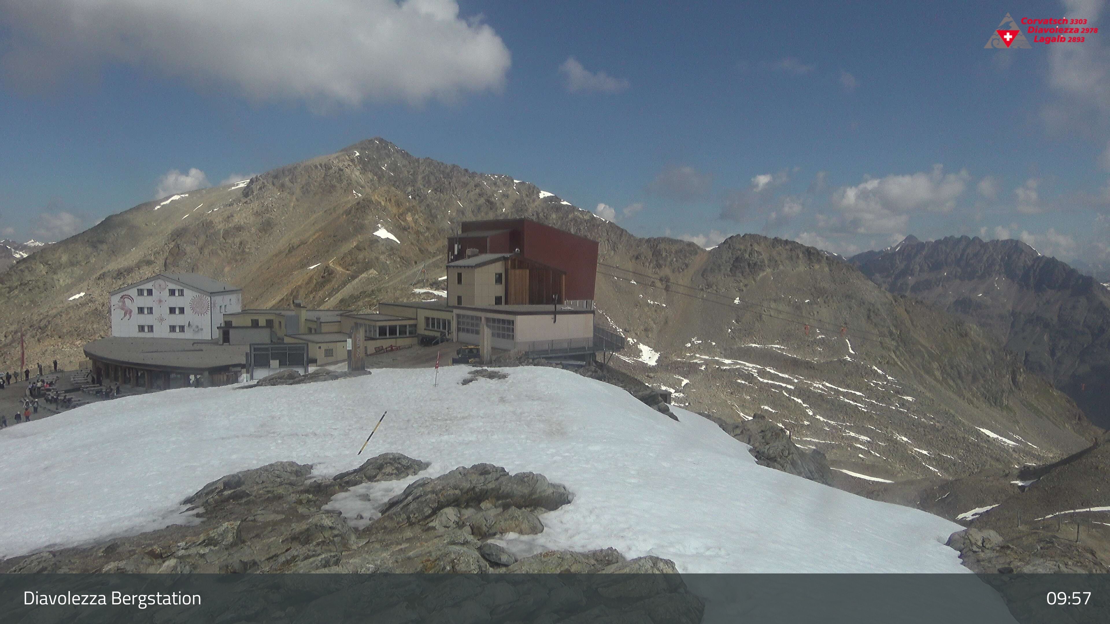 Pontresina: Diavolezza Bergstation, Diavolezza Bergstation, 2978 m