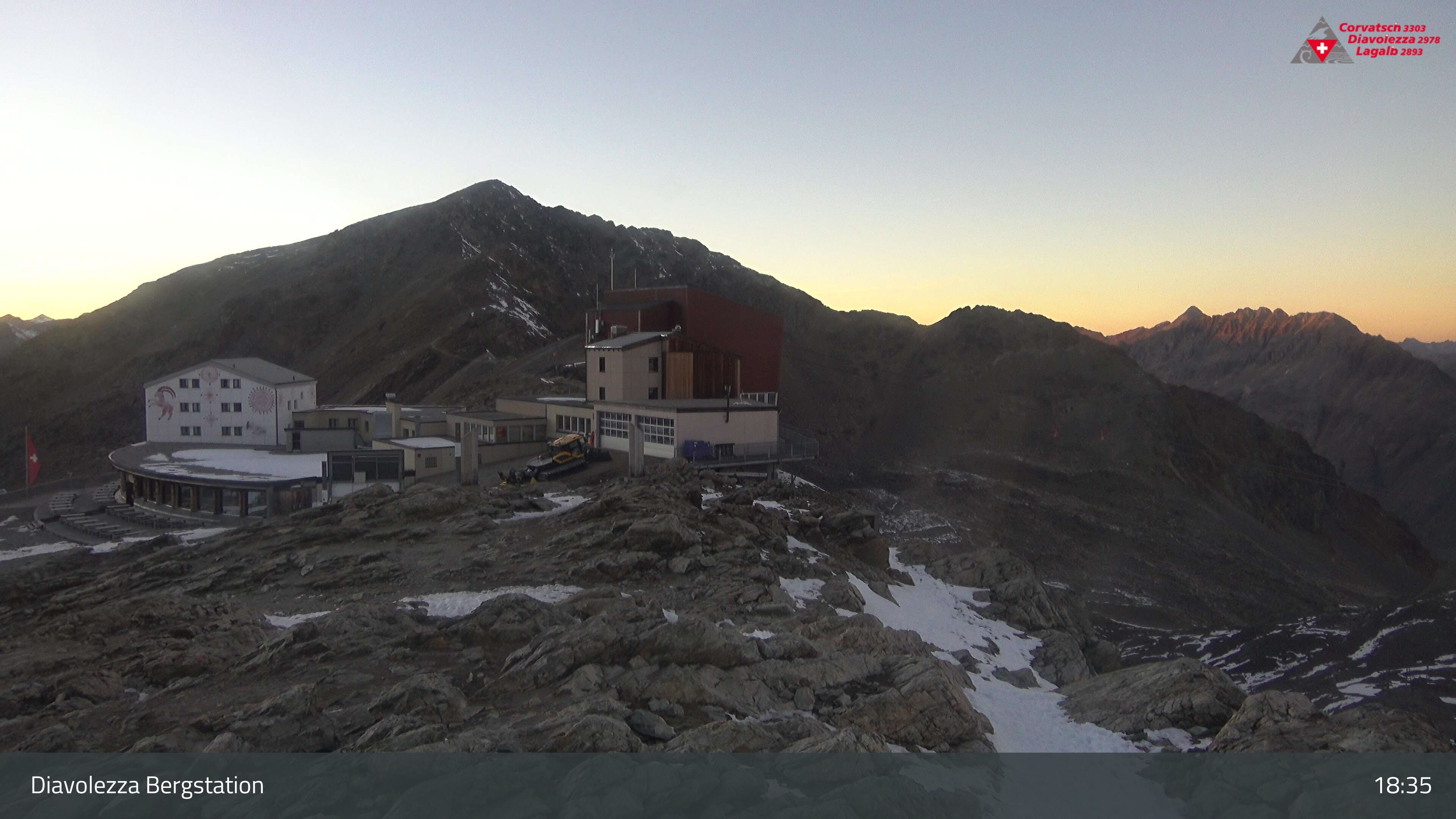Pontresina: Diavolezza Bergstation, Diavolezza Bergstation, 2978 m