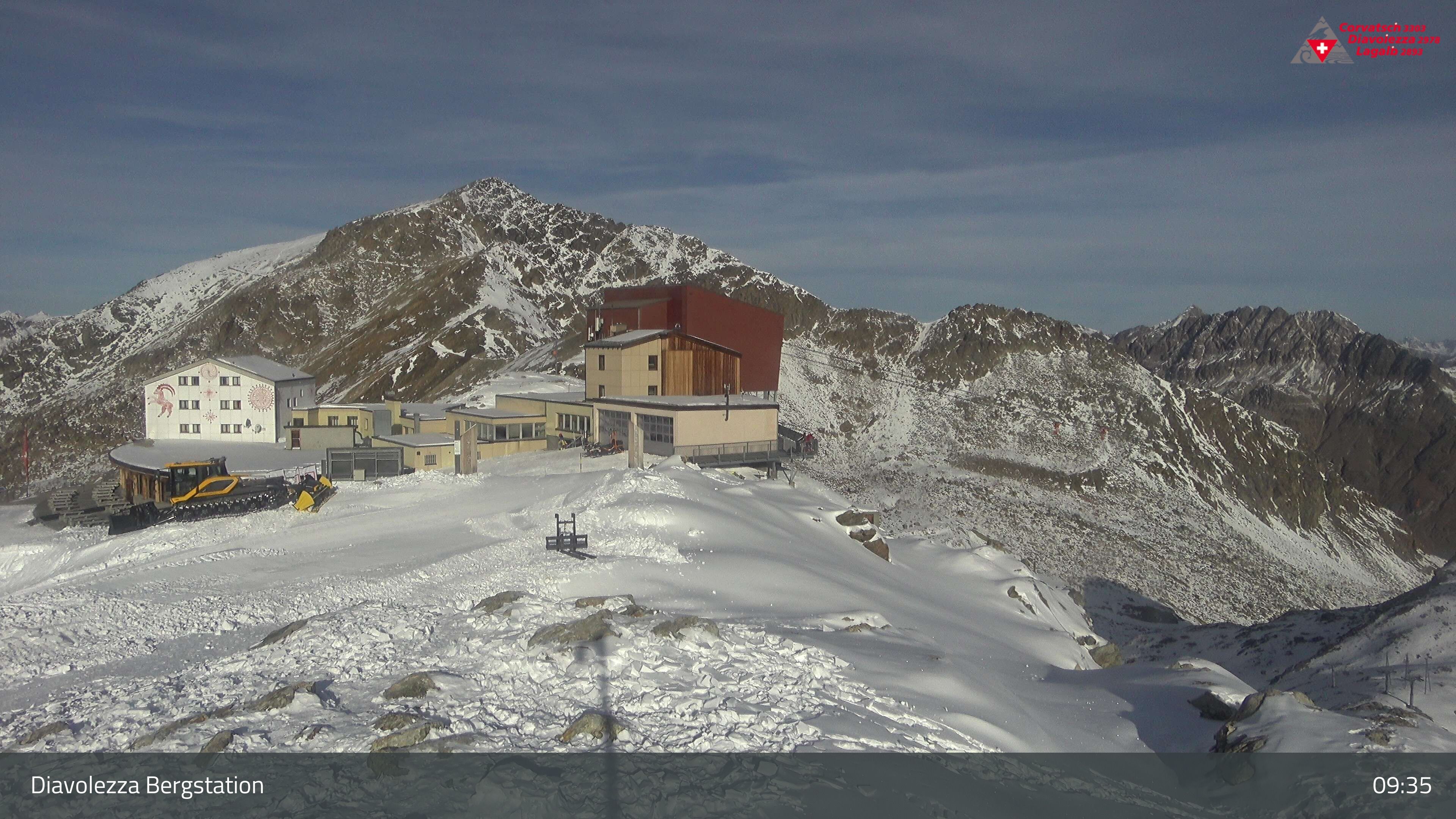 Pontresina: Diavolezza Bergstation, Diavolezza Bergstation, 2978 m