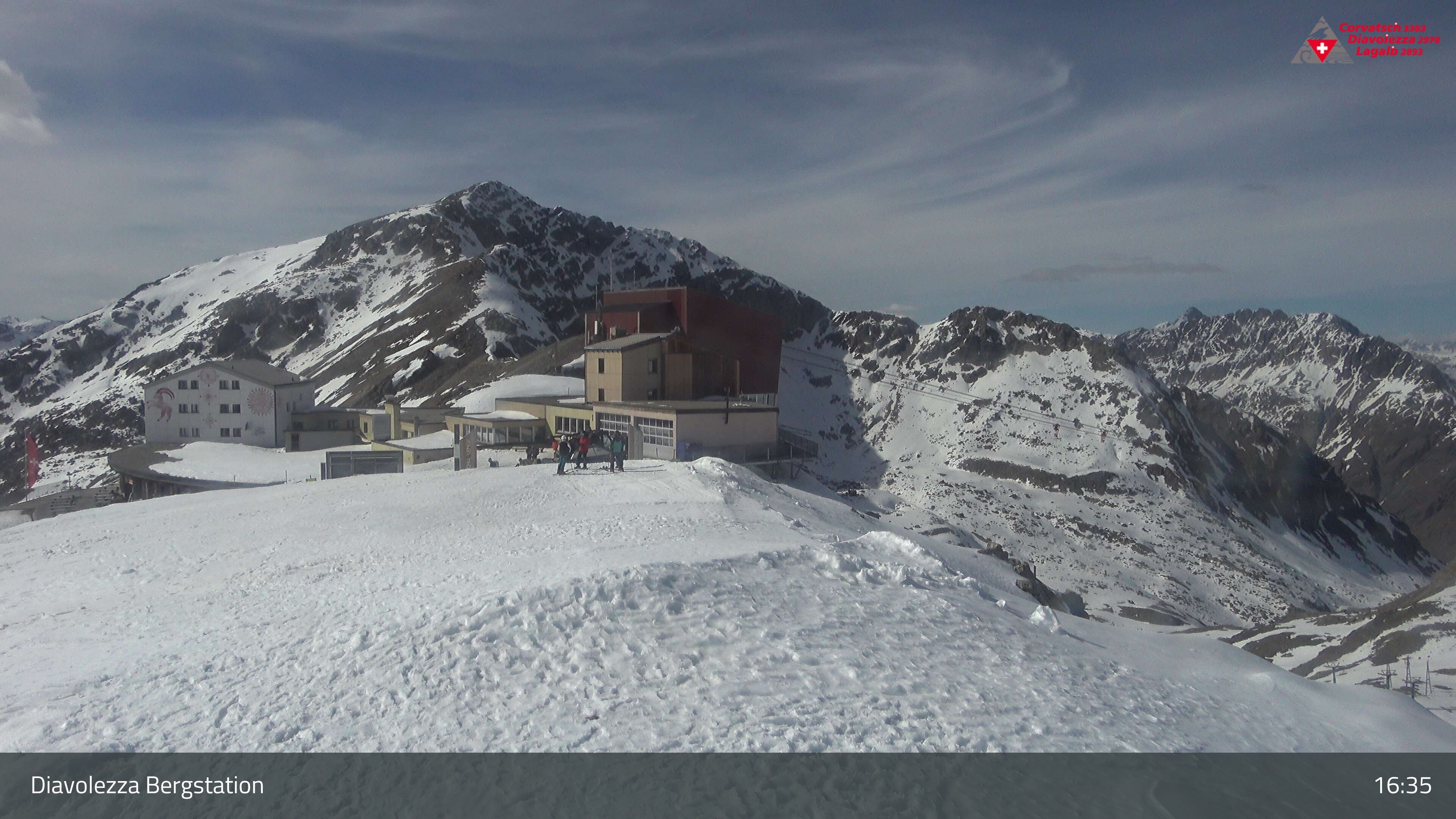 Pontresina: Diavolezza Bergstation, Diavolezza Bergstation, 2978 m