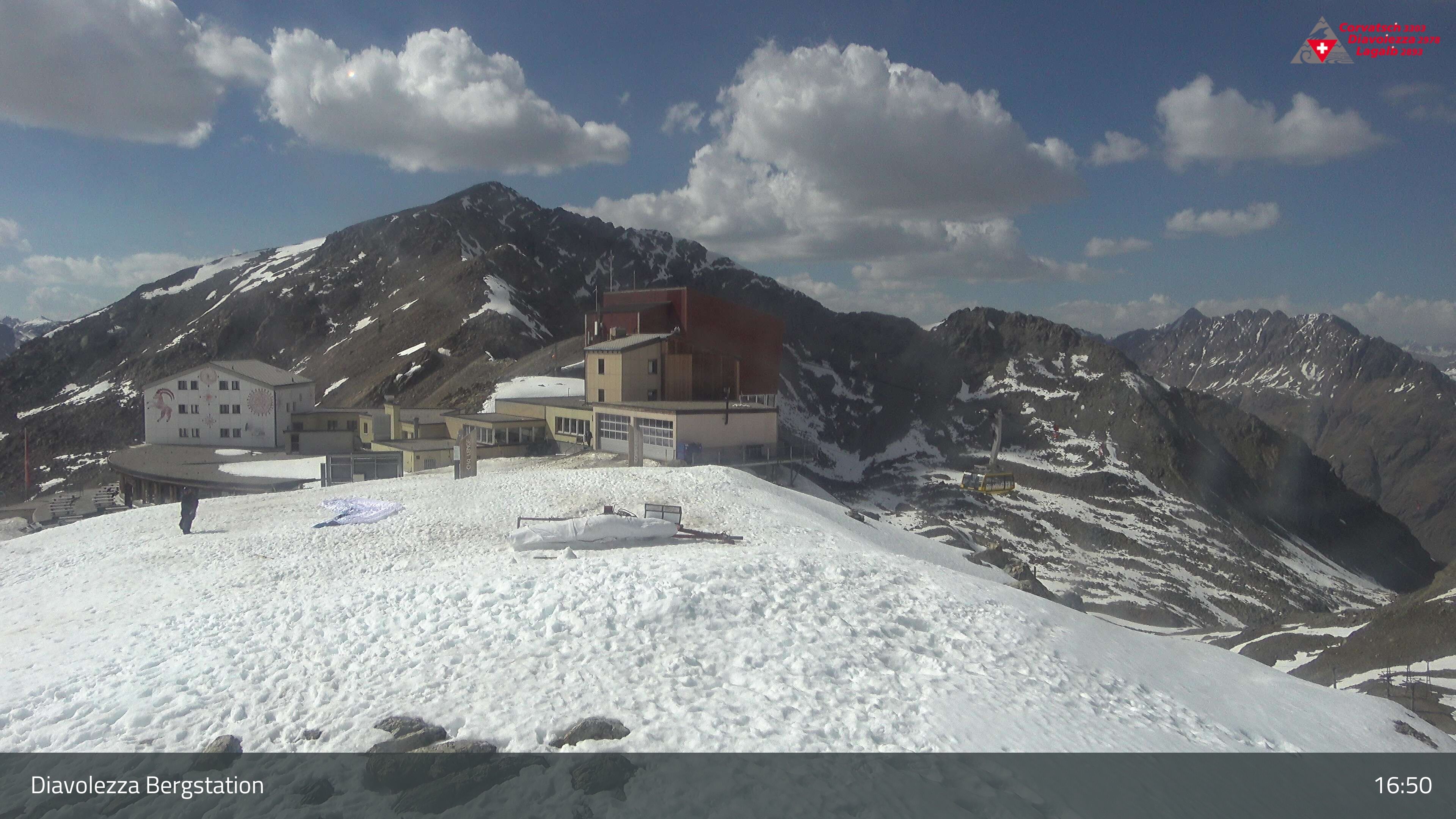 Pontresina: Diavolezza Bergstation, Diavolezza Bergstation, 2978 m