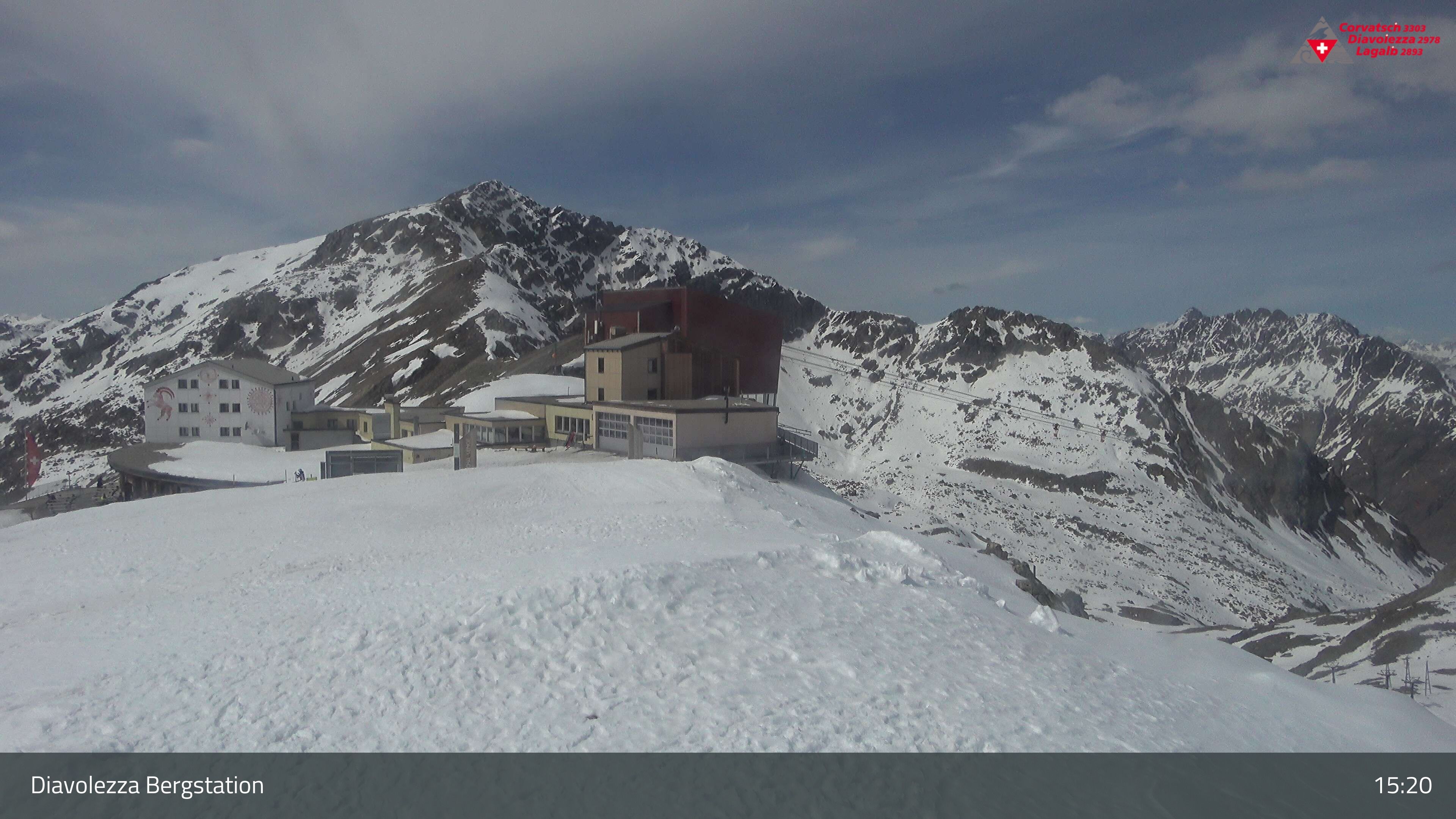 Pontresina: Diavolezza Bergstation, Diavolezza Bergstation, 2978 m