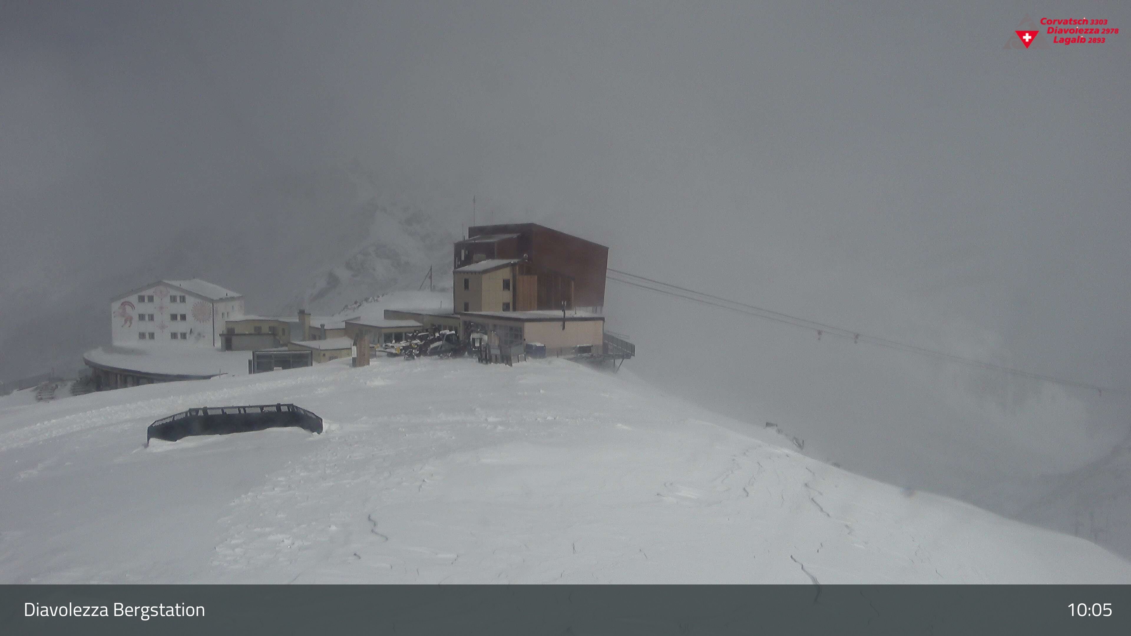 Pontresina: Diavolezza Bergstation, Diavolezza Bergstation, 2978 m
