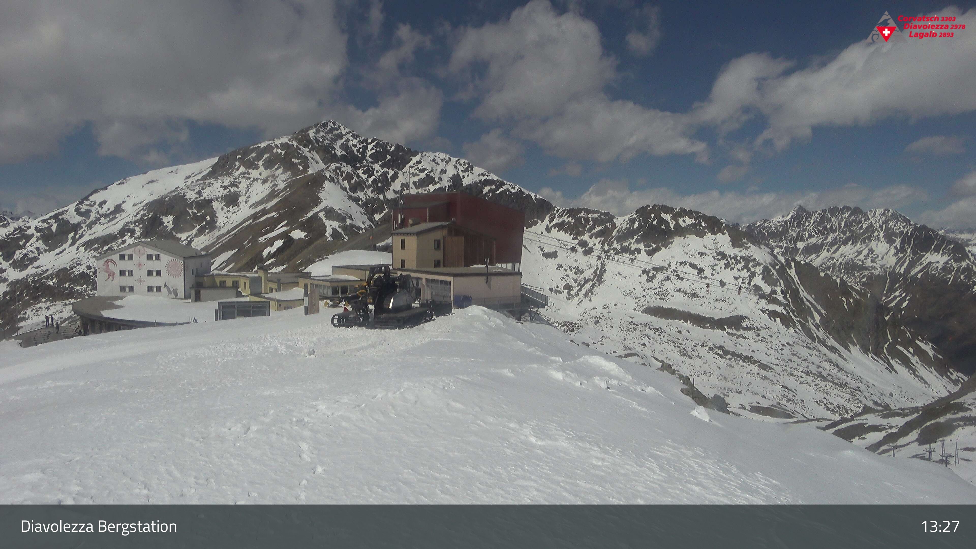 Pontresina: Diavolezza Bergstation, Diavolezza Bergstation, 2978 m