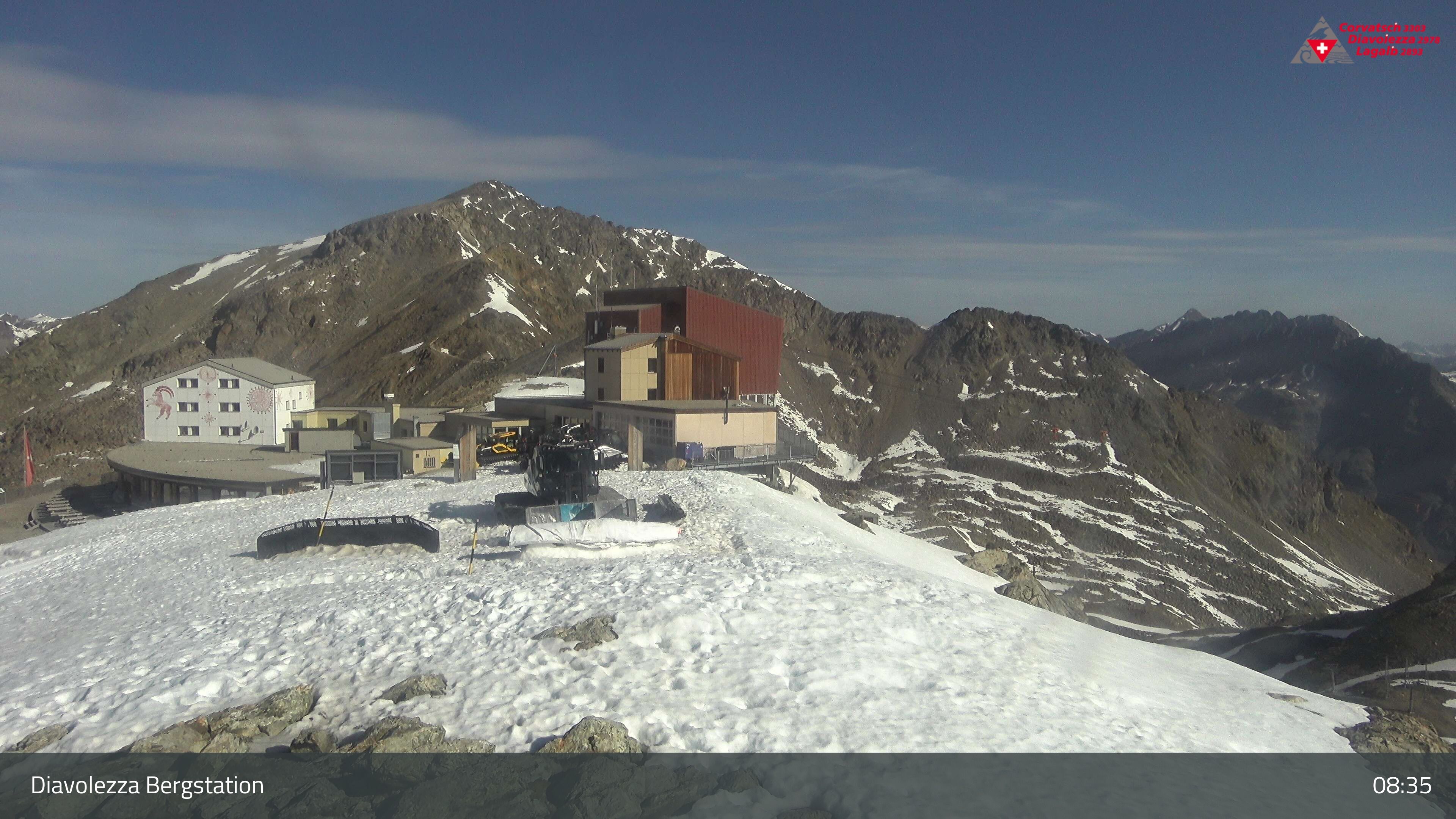 Pontresina: Diavolezza Bergstation, Diavolezza Bergstation, 2978 m