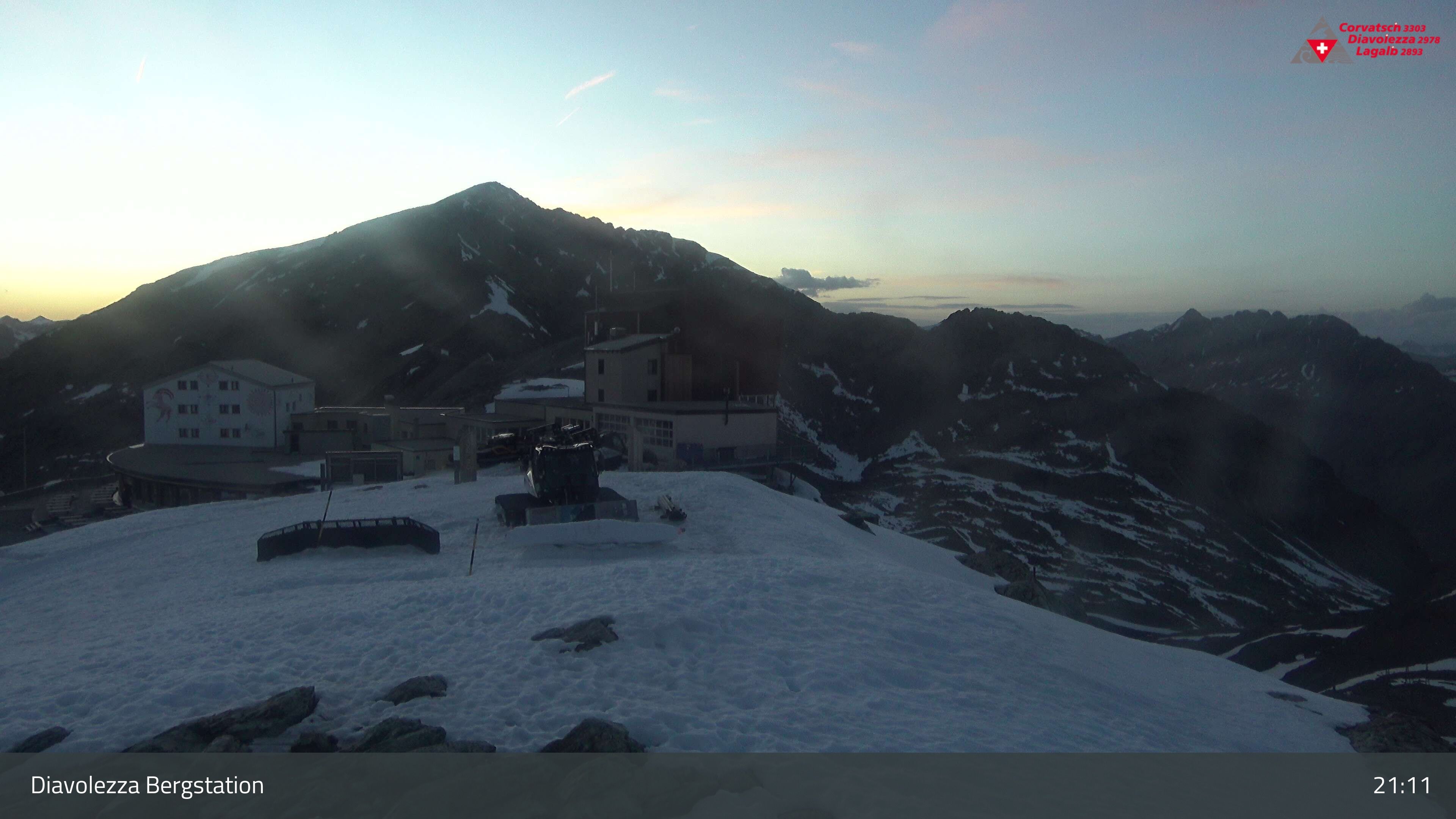 Pontresina: Diavolezza Bergstation, Diavolezza Bergstation, 2978 m