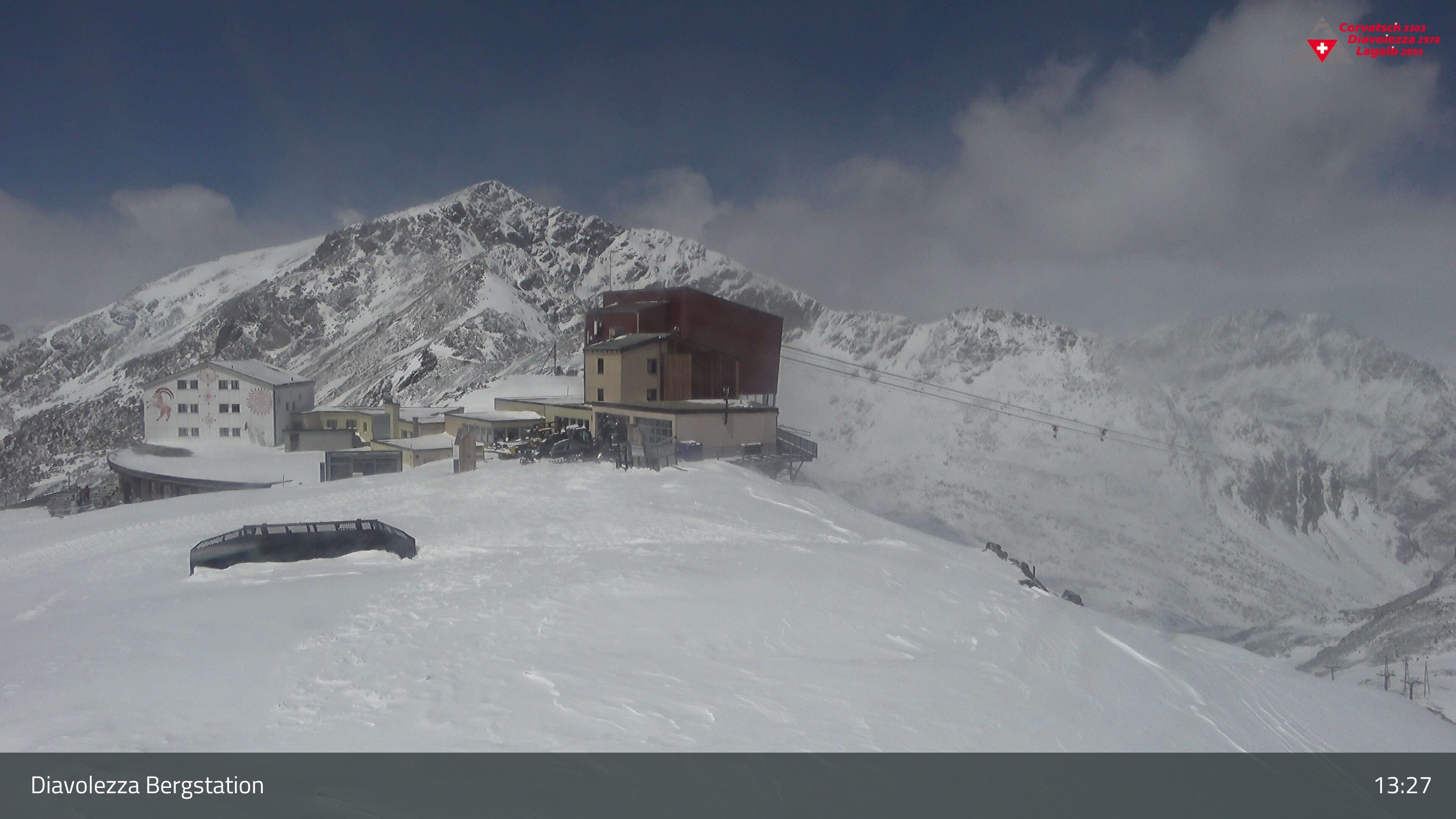 Pontresina: Diavolezza Bergstation, Diavolezza Bergstation, 2978 m