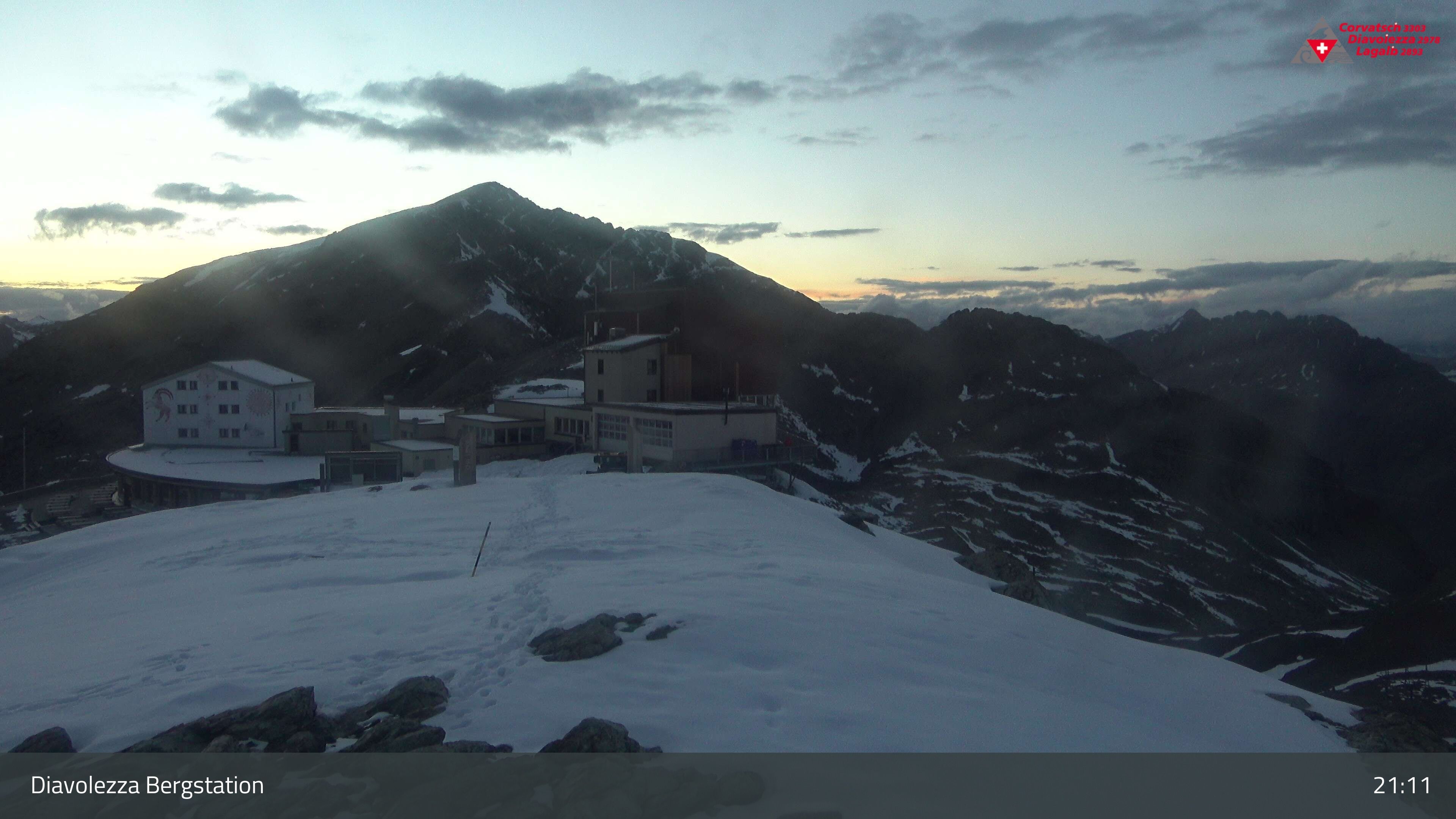 Pontresina: Diavolezza Bergstation, Diavolezza Bergstation, 2978 m