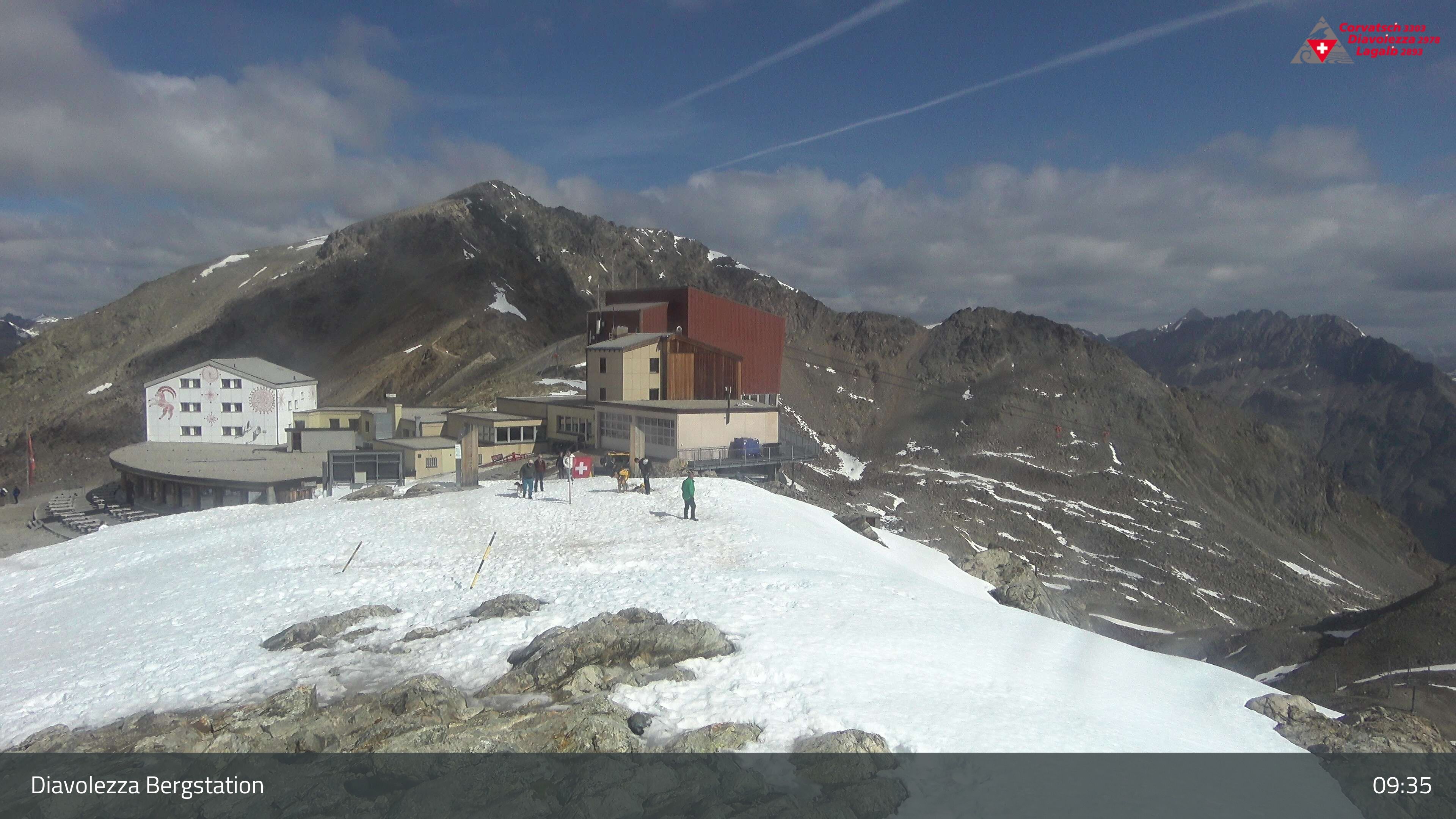 Pontresina: Diavolezza Bergstation, Diavolezza Bergstation, 2978 m
