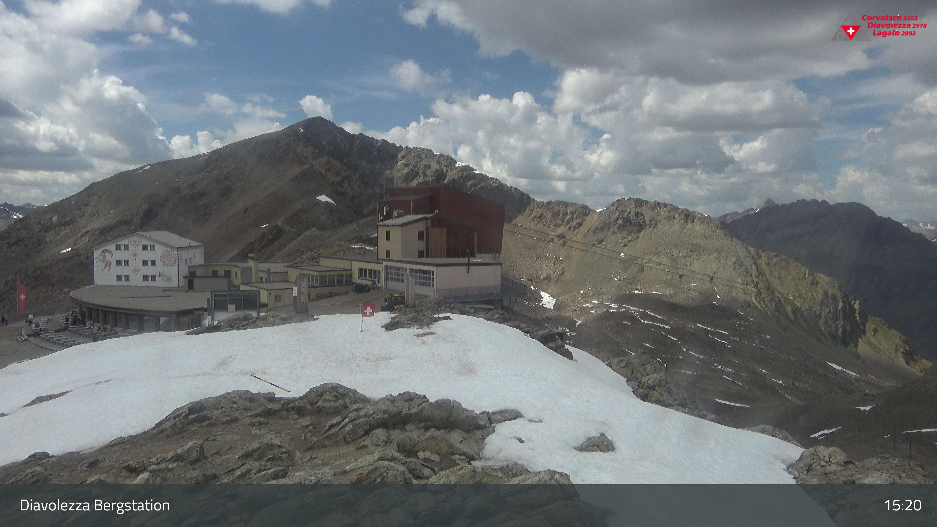 Pontresina: Diavolezza Bergstation, Diavolezza Bergstation, 2978 m