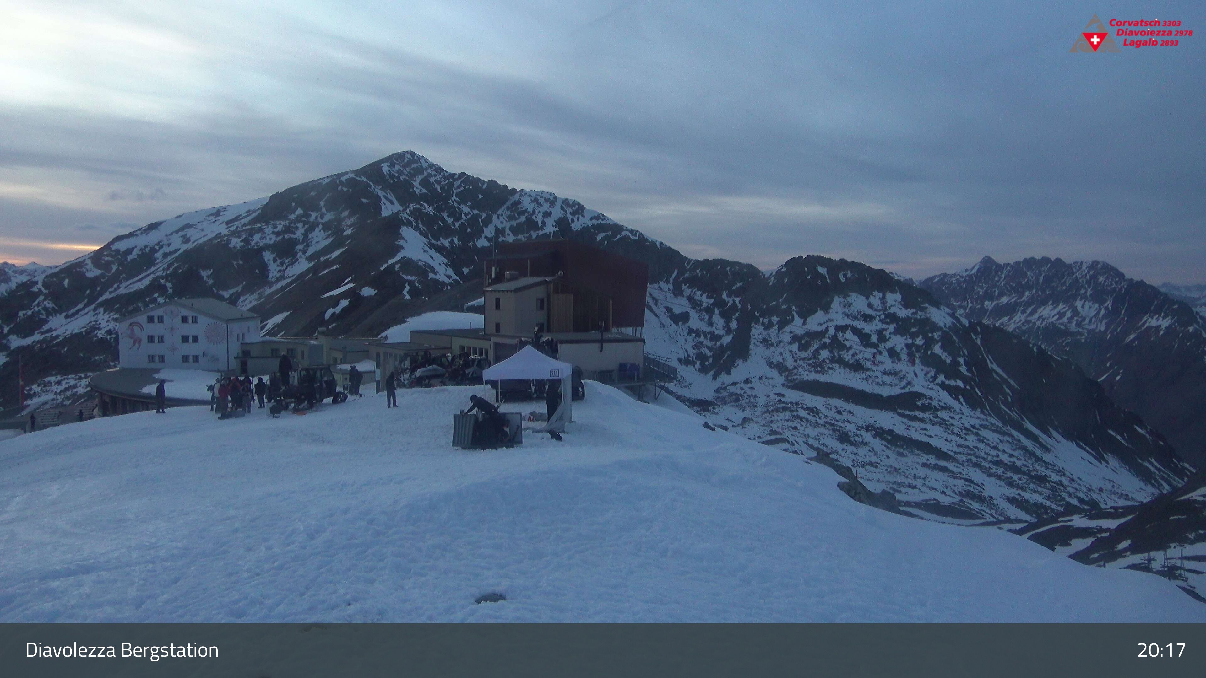 Pontresina: Diavolezza Bergstation, Diavolezza Bergstation, 2978 m