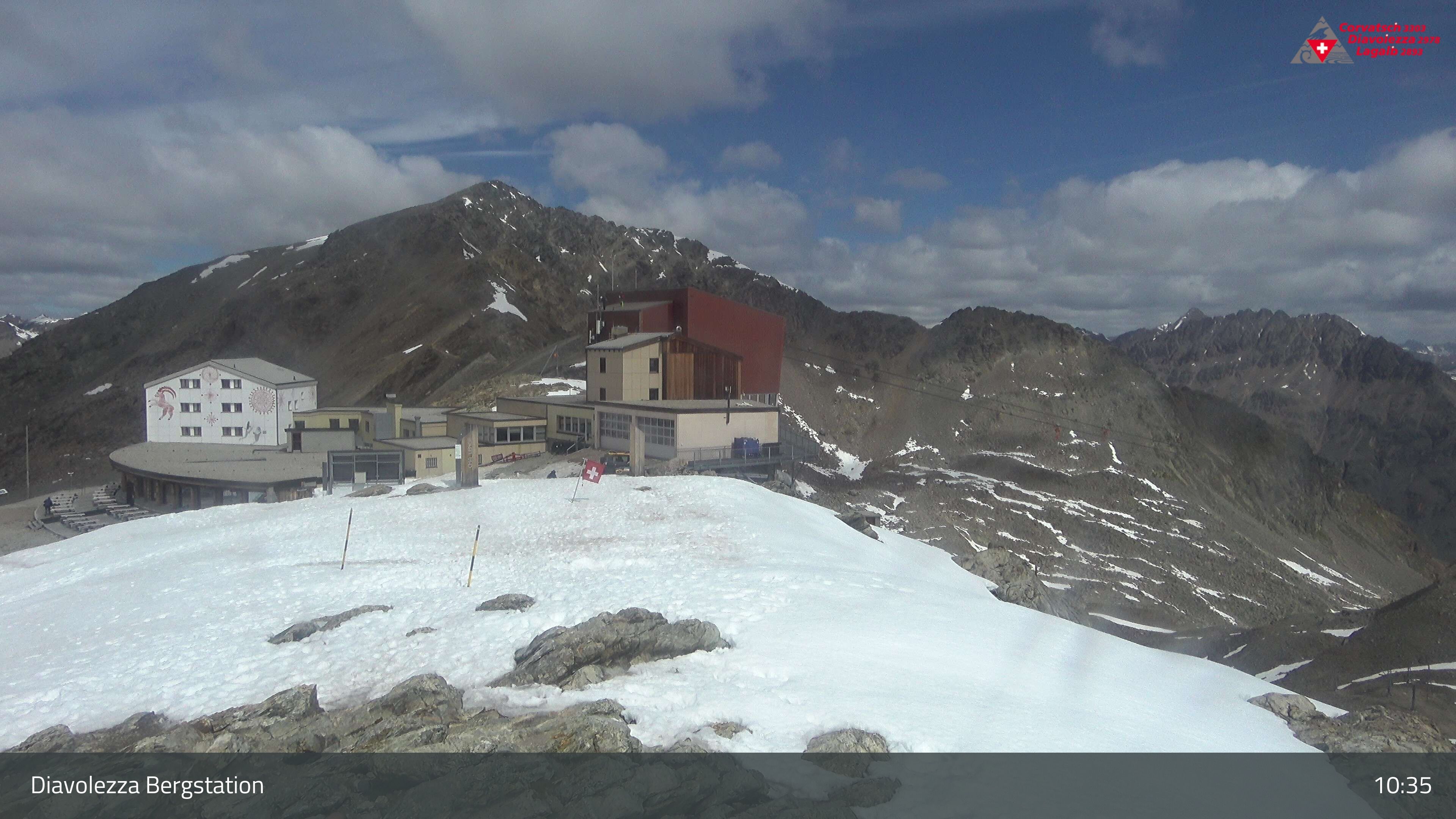 Pontresina: Diavolezza Bergstation, Diavolezza Bergstation, 2978 m