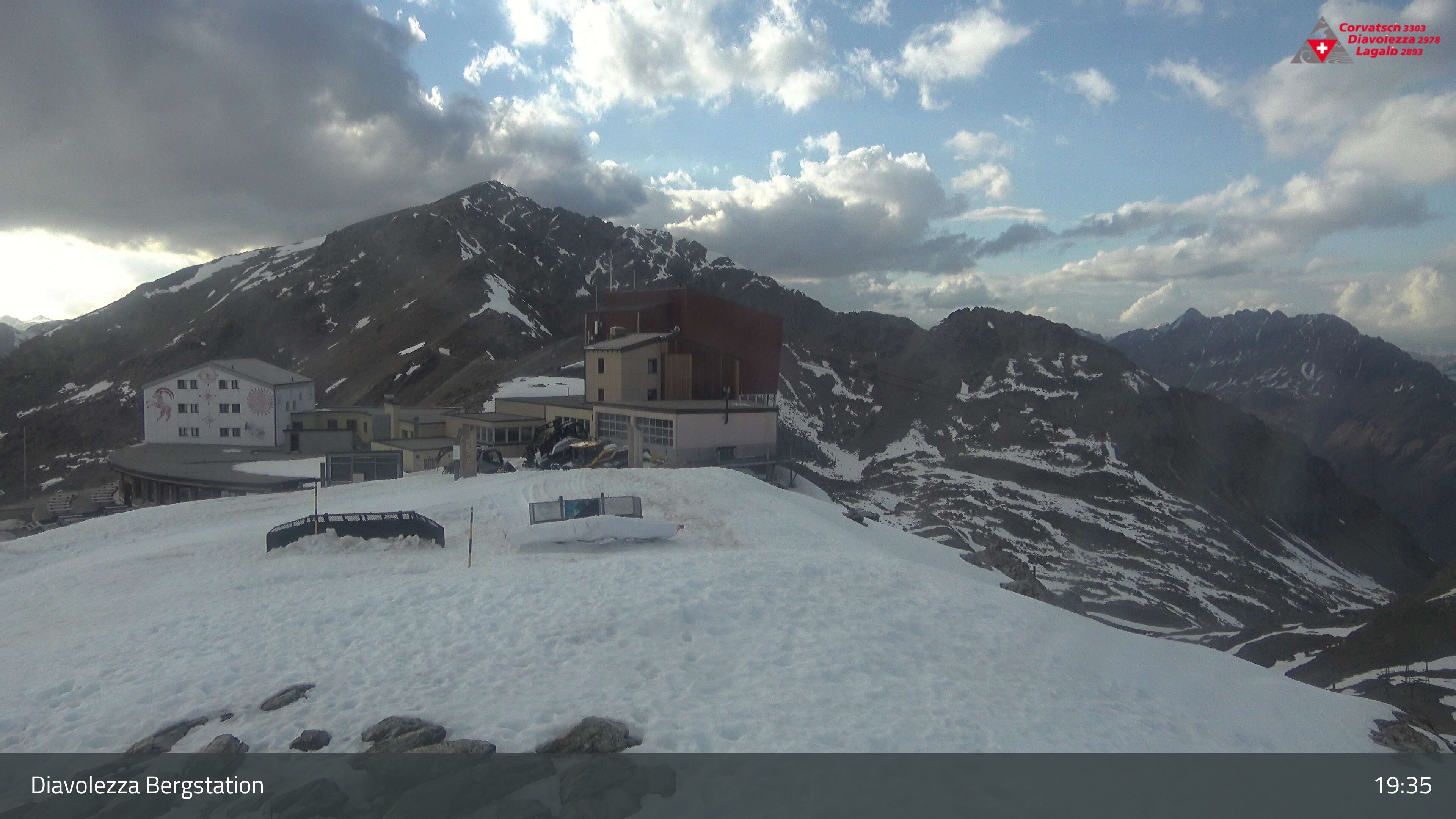 Pontresina: Diavolezza Bergstation, Diavolezza Bergstation, 2978 m