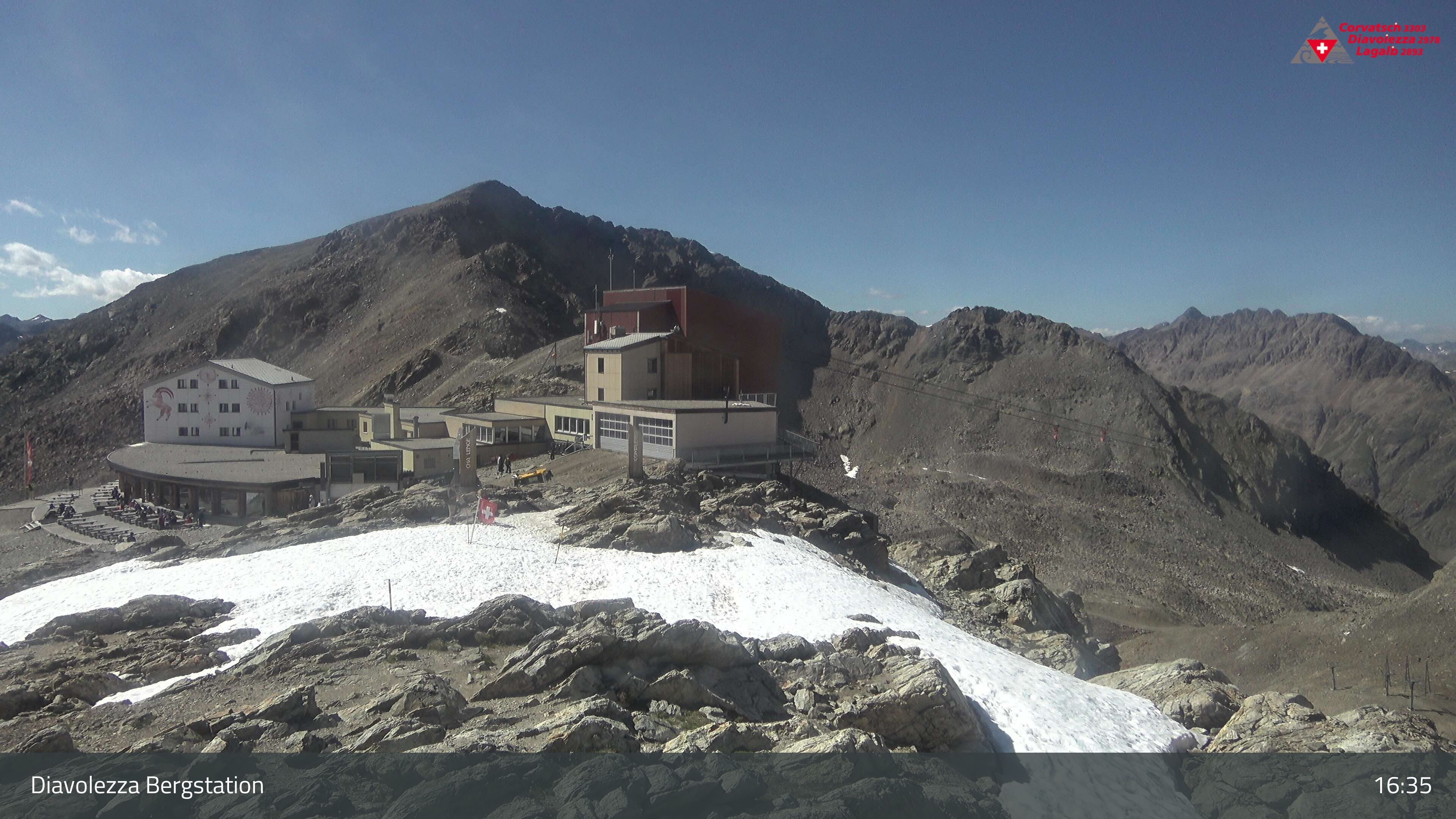 Pontresina: Diavolezza Bergstation, Diavolezza Bergstation, 2978 m