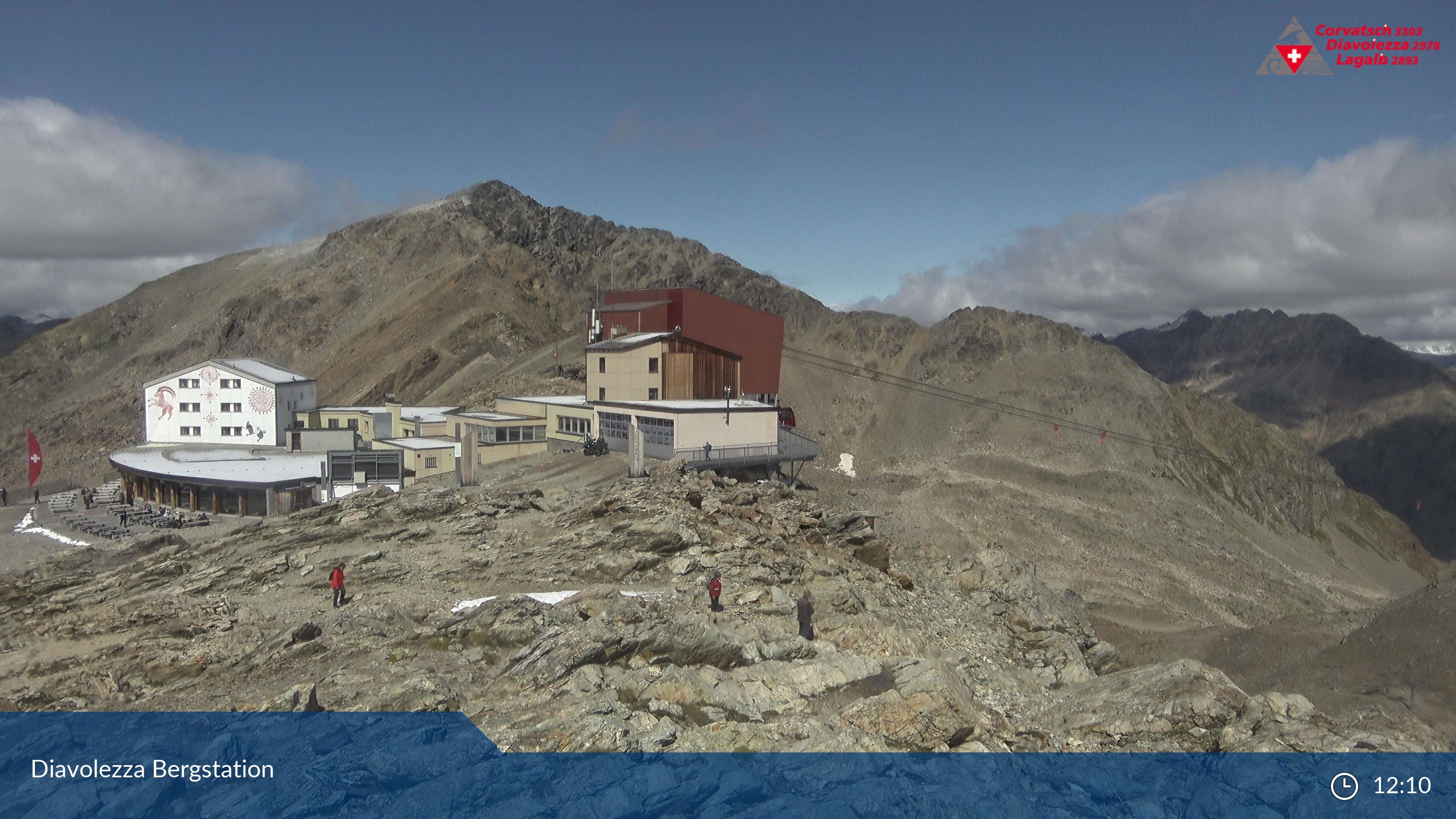 Pontresina: Diavolezza Bergstation, Diavolezza Bergstation, 2978 m