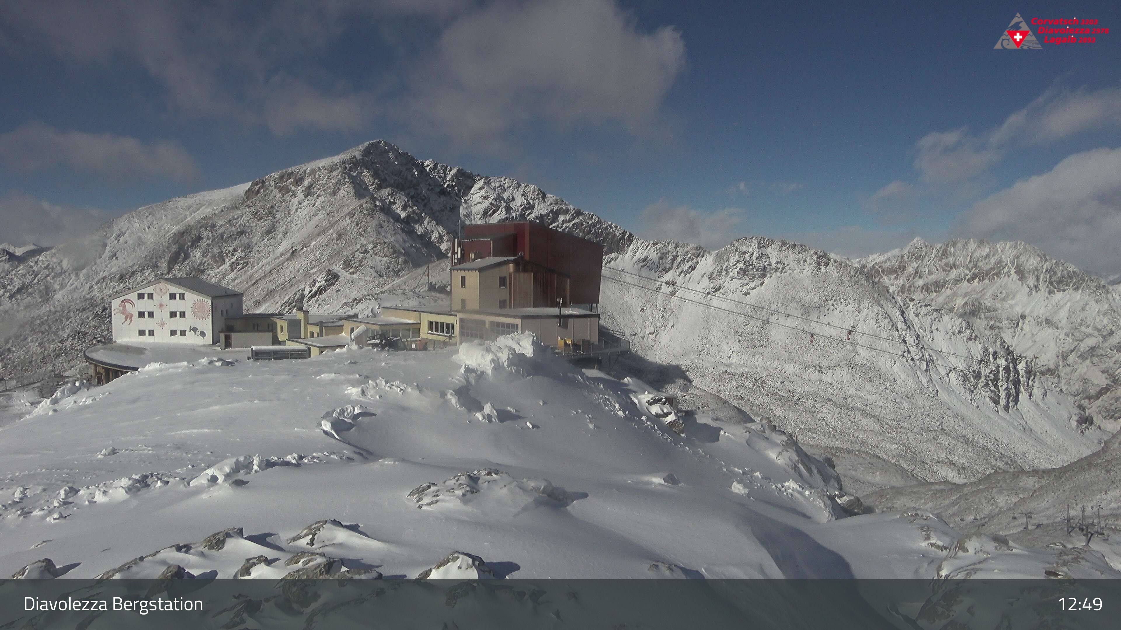 Pontresina: Diavolezza Bergstation, Diavolezza Bergstation, 2978 m