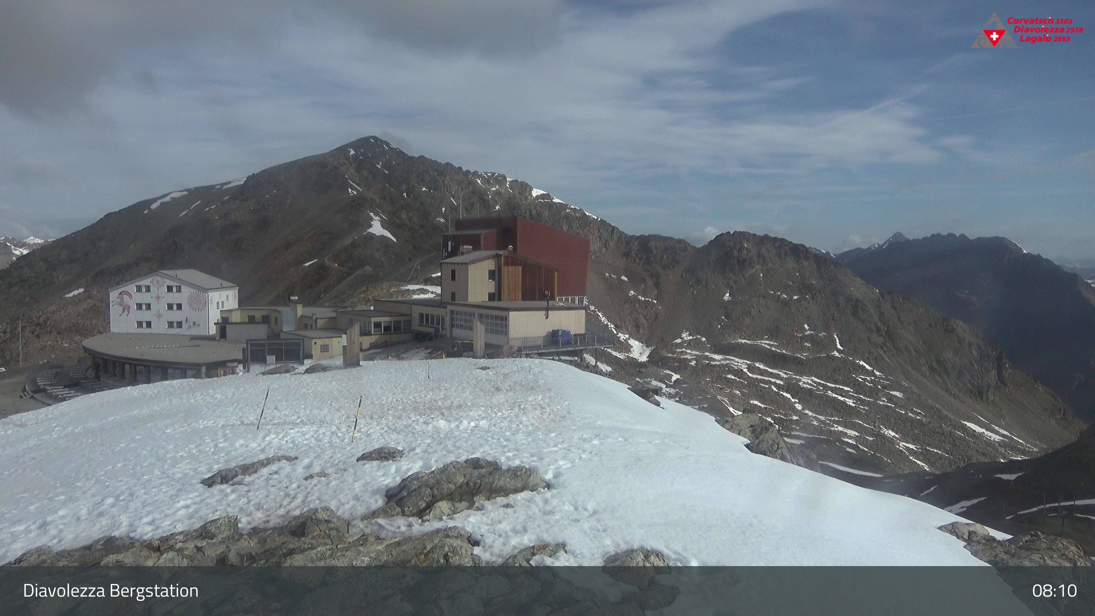 Pontresina: Diavolezza Bergstation, Diavolezza Bergstation, 2978 m