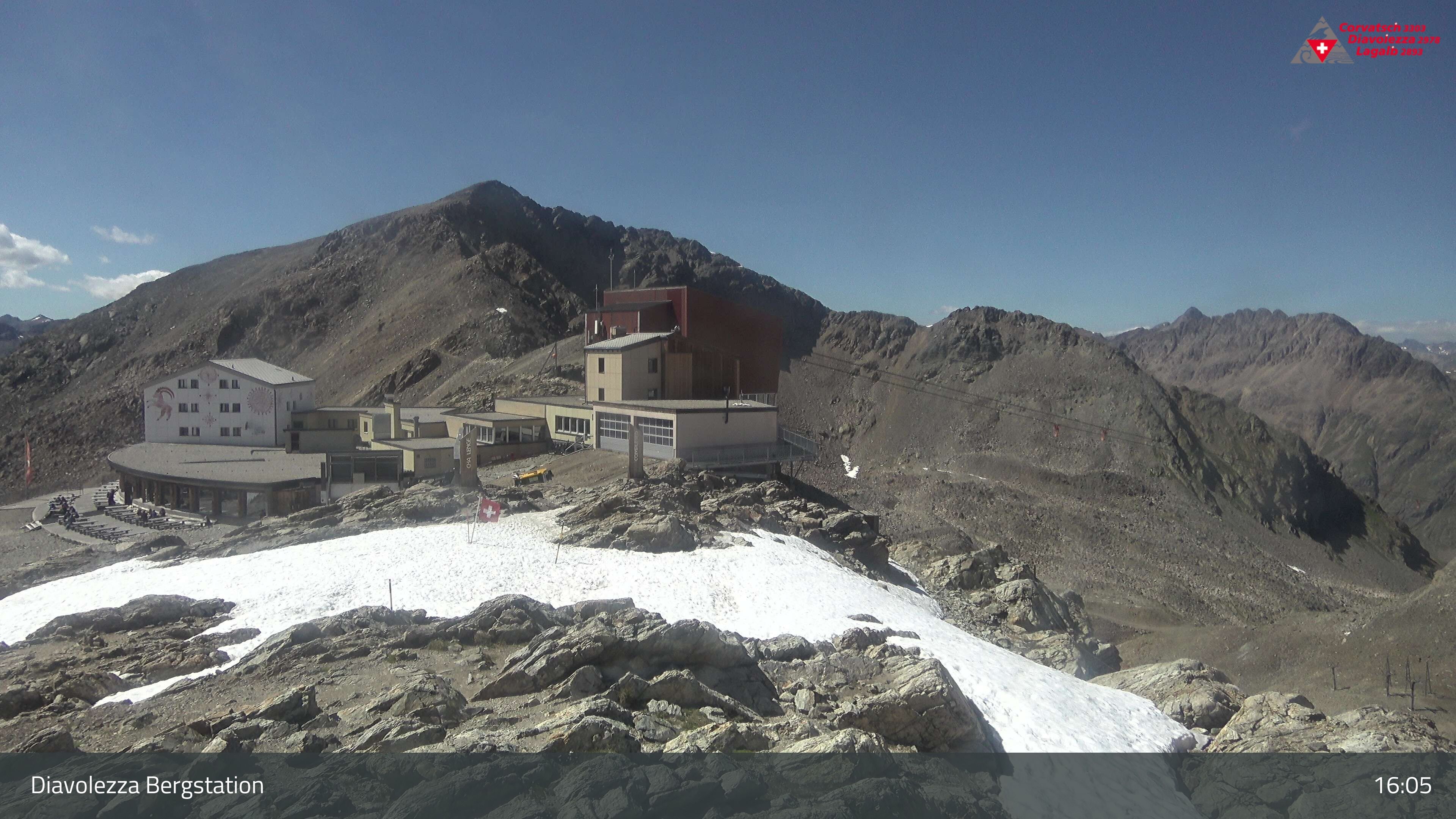 Pontresina: Diavolezza Bergstation, Diavolezza Bergstation, 2978 m