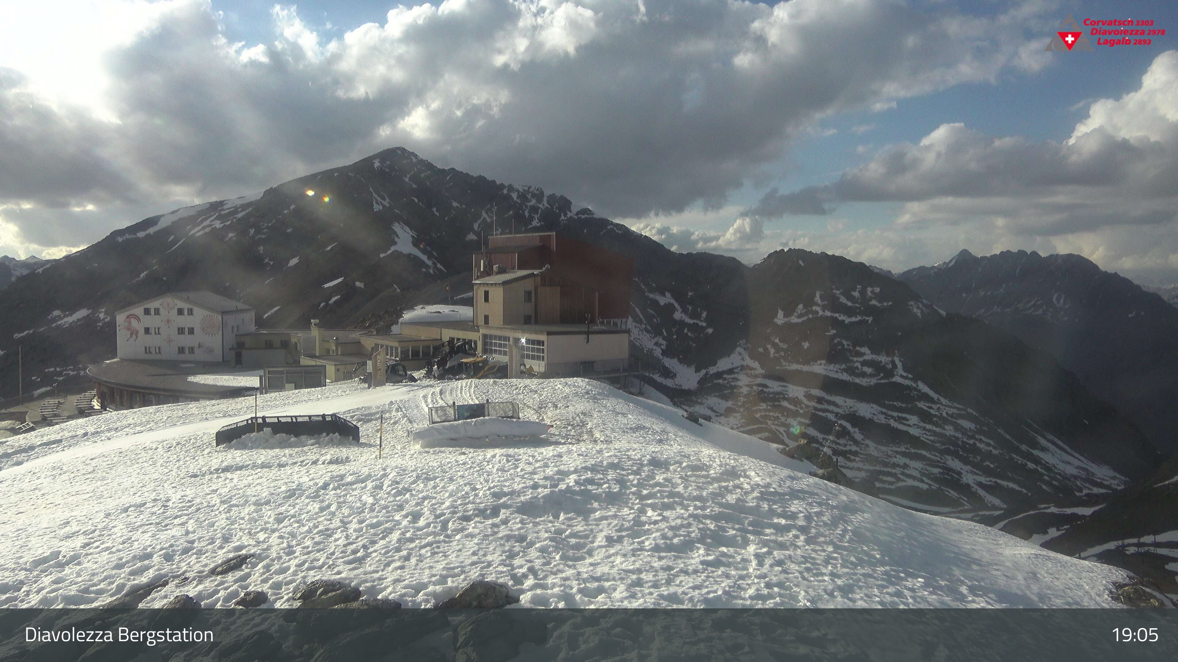 Pontresina: Diavolezza Bergstation, Diavolezza Bergstation, 2978 m
