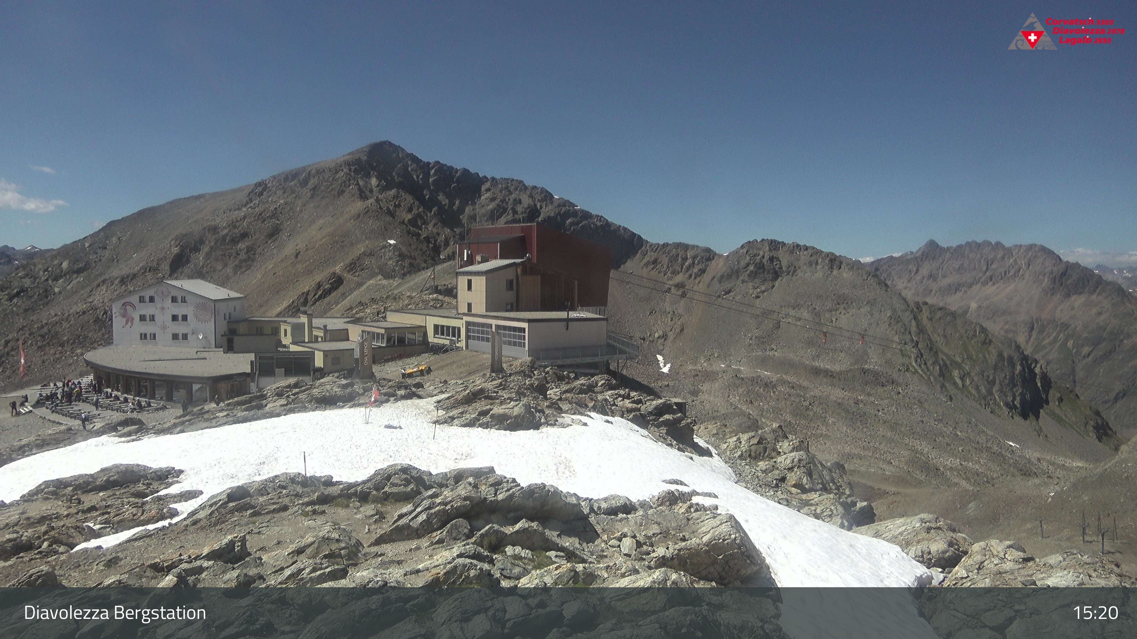 Pontresina: Diavolezza Bergstation, Diavolezza Bergstation, 2978 m