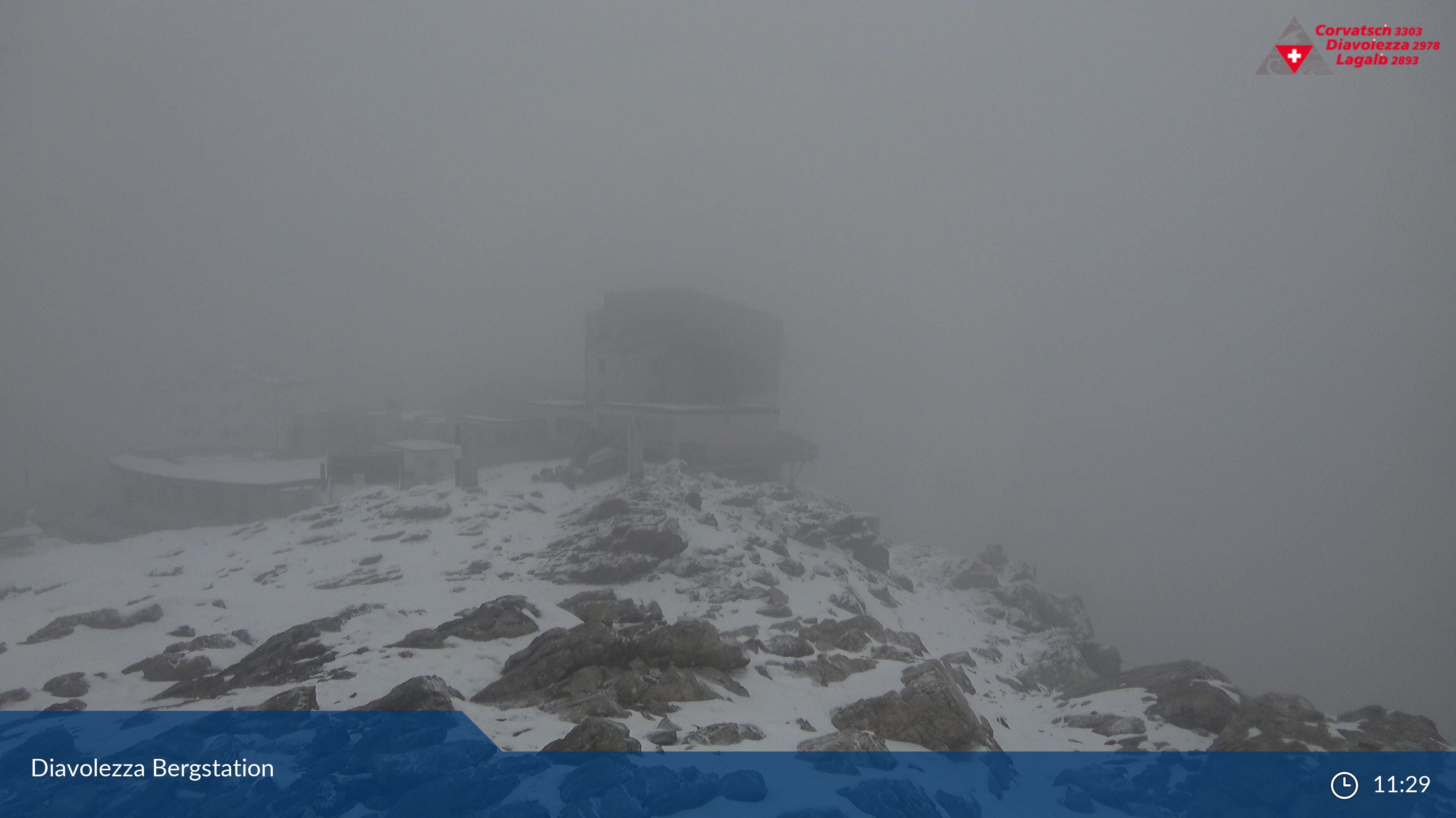 Pontresina: Diavolezza Bergstation, Diavolezza Bergstation, 2978 m