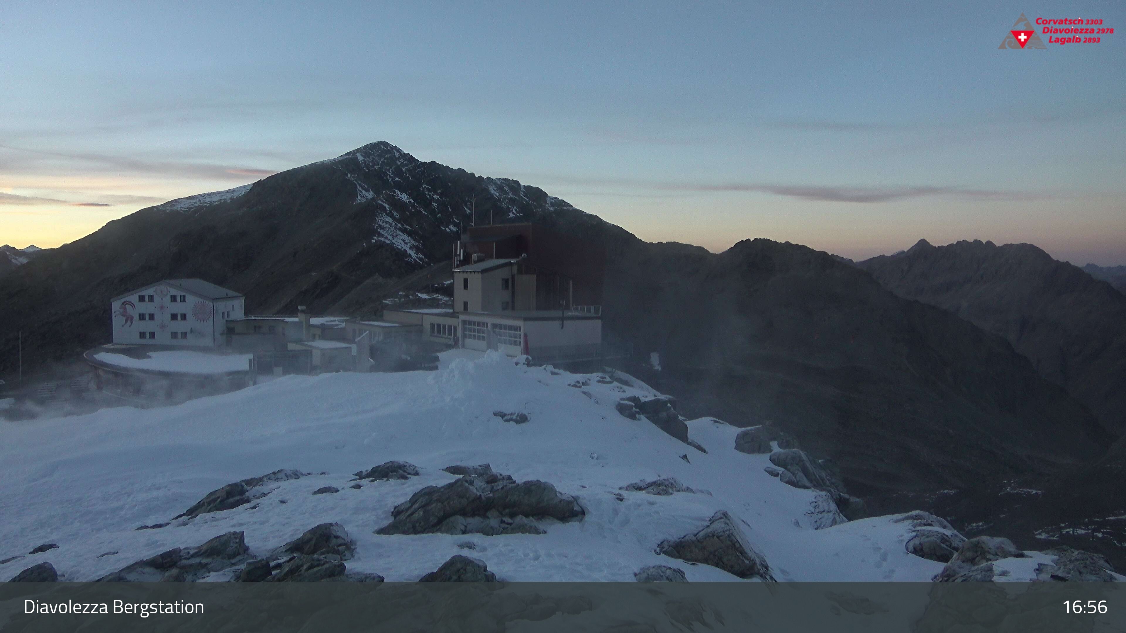 Pontresina: Diavolezza Bergstation, Diavolezza Bergstation, 2978 m