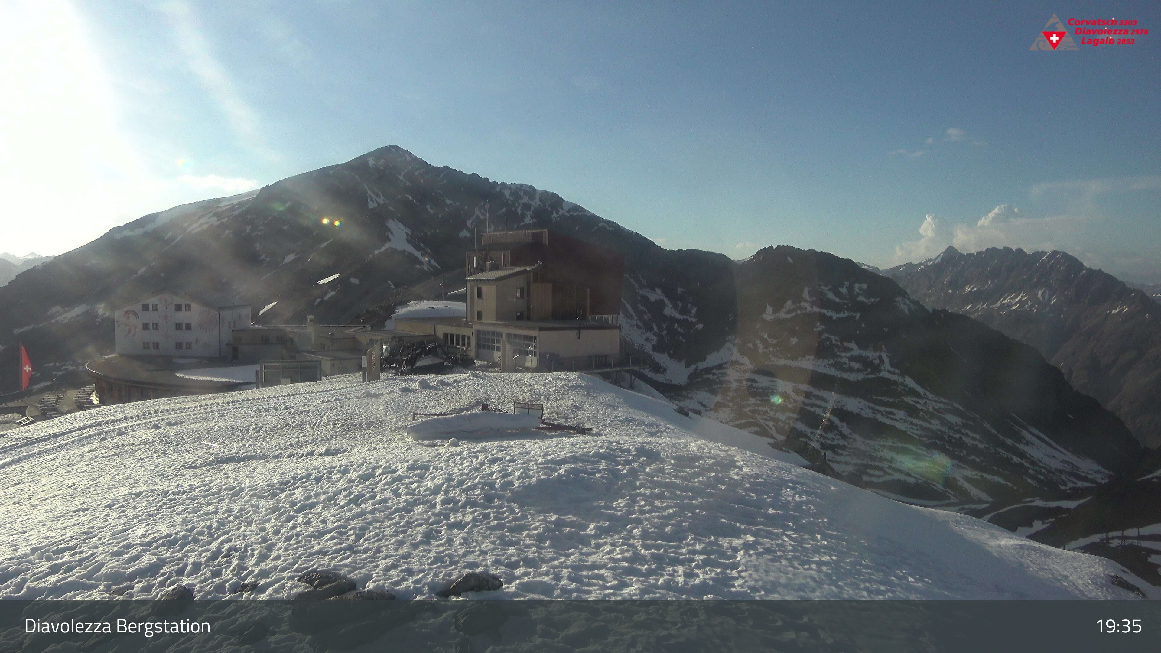 Pontresina: Diavolezza Bergstation, Diavolezza Bergstation, 2978 m
