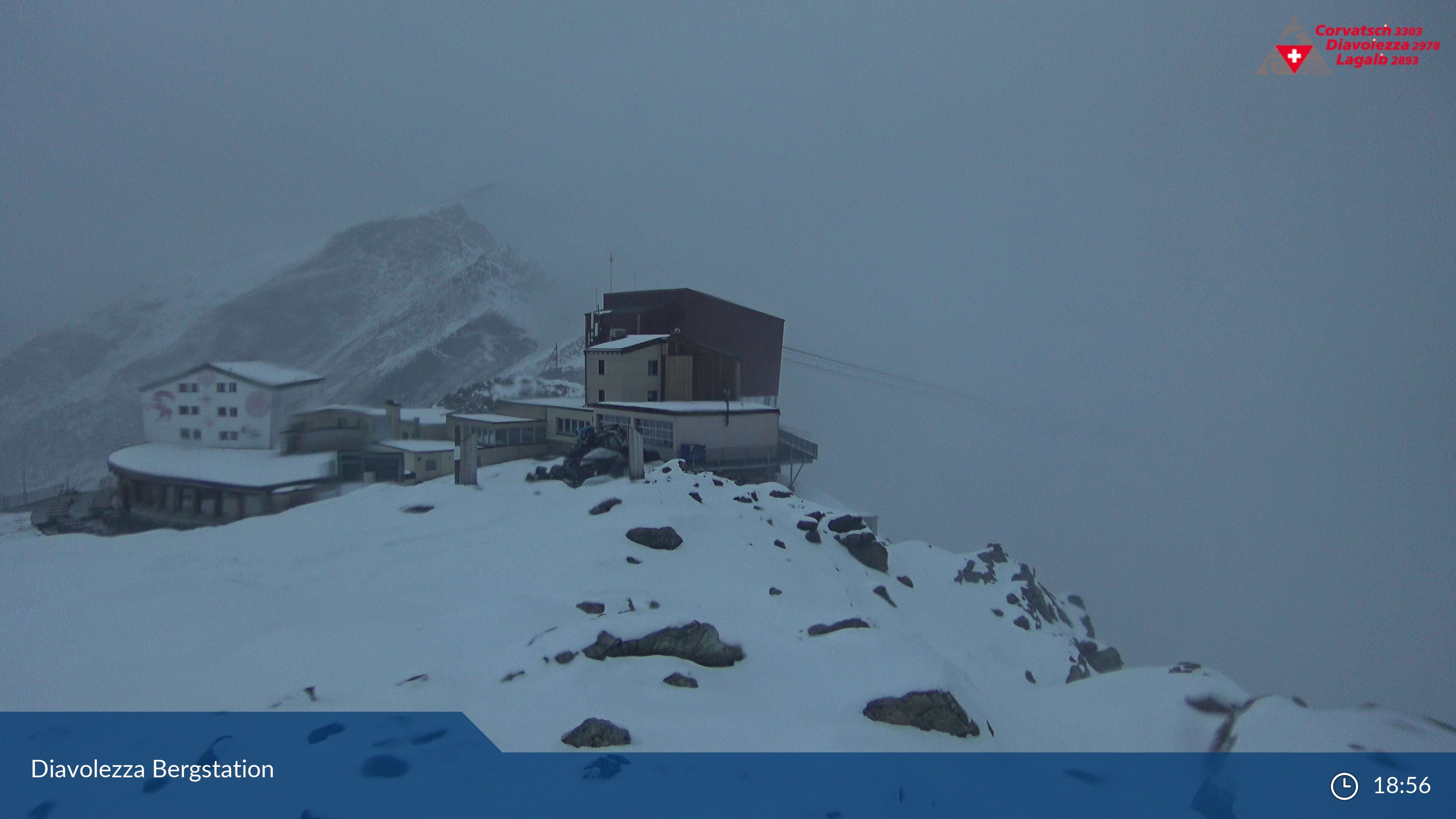 Pontresina: Diavolezza Bergstation, Diavolezza Bergstation, 2978 m