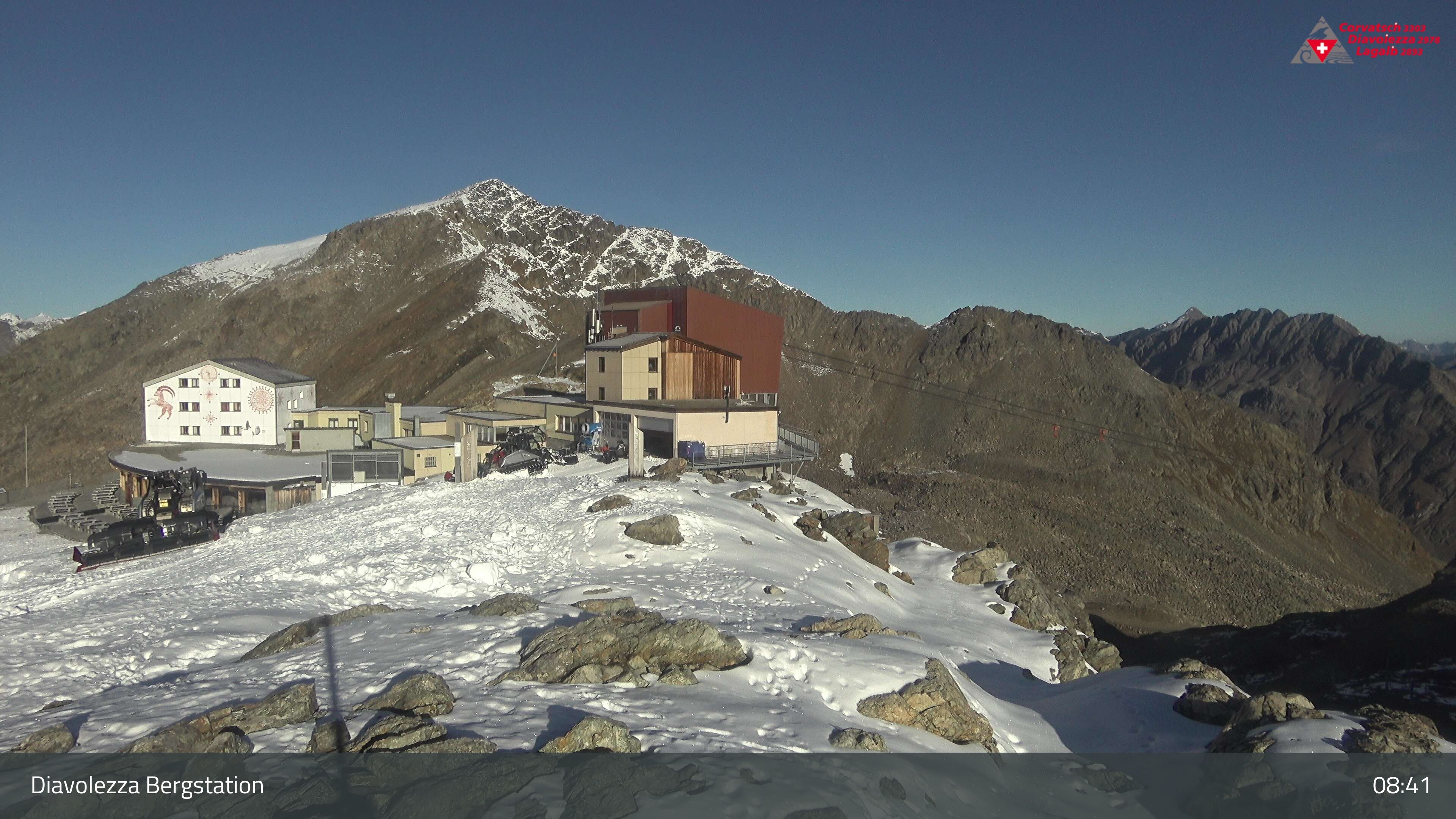 Pontresina: Diavolezza Bergstation, Diavolezza Bergstation, 2978 m