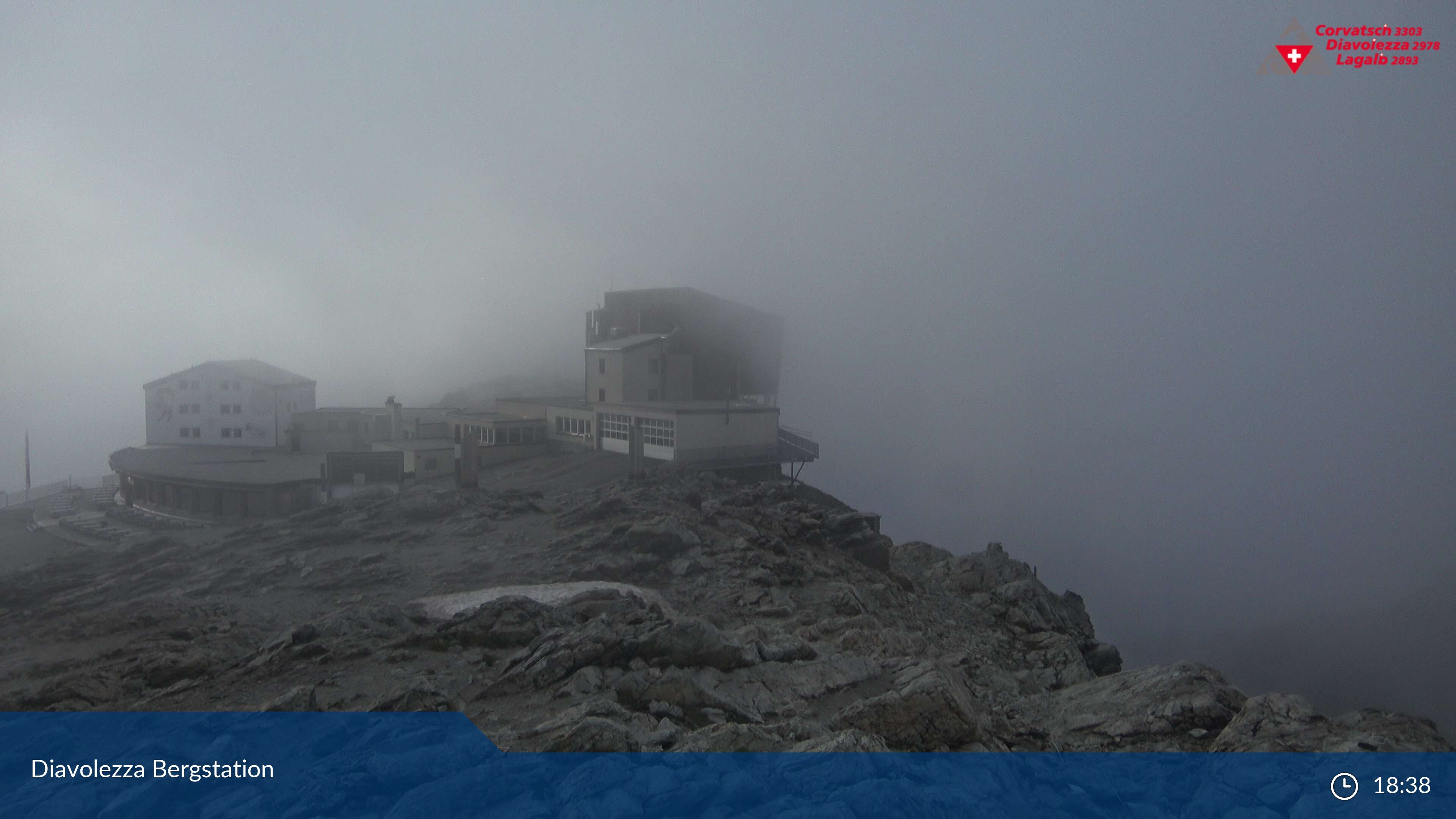 Pontresina: Diavolezza Bergstation, Diavolezza Bergstation, 2978 m