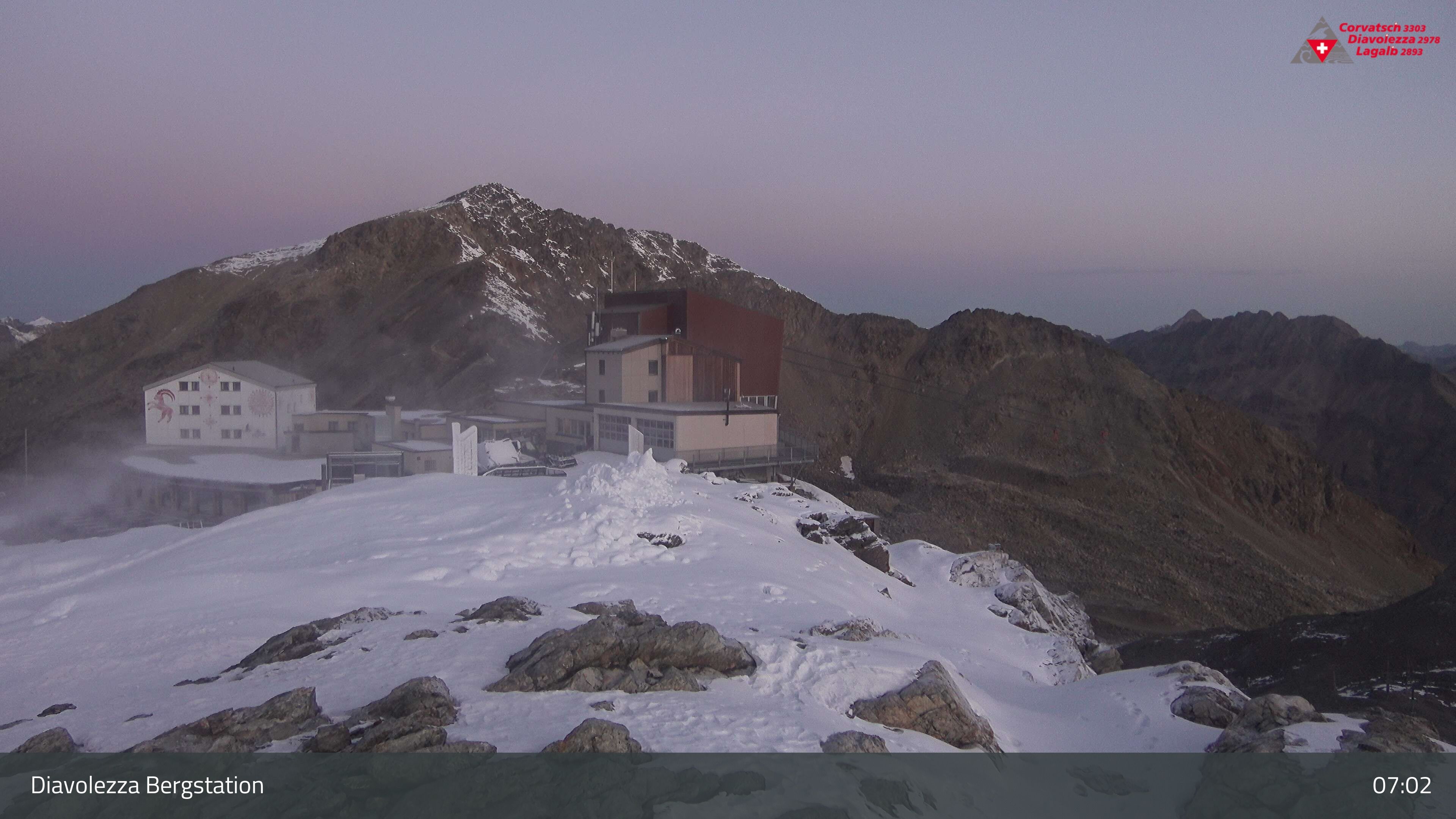 Pontresina: Diavolezza Bergstation, Diavolezza Bergstation, 2978 m