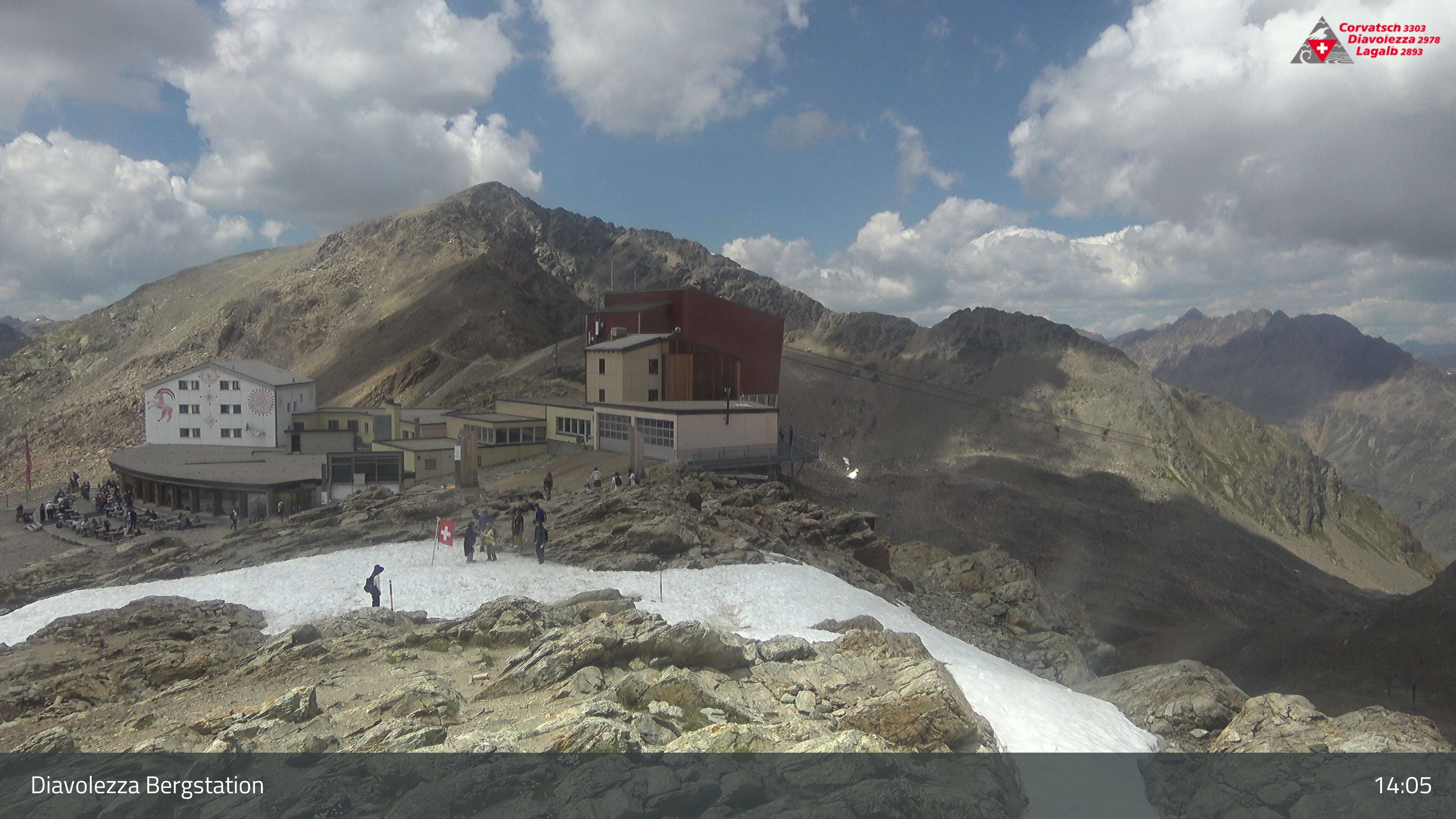 Pontresina: Diavolezza Bergstation, Diavolezza Bergstation, 2978 m
