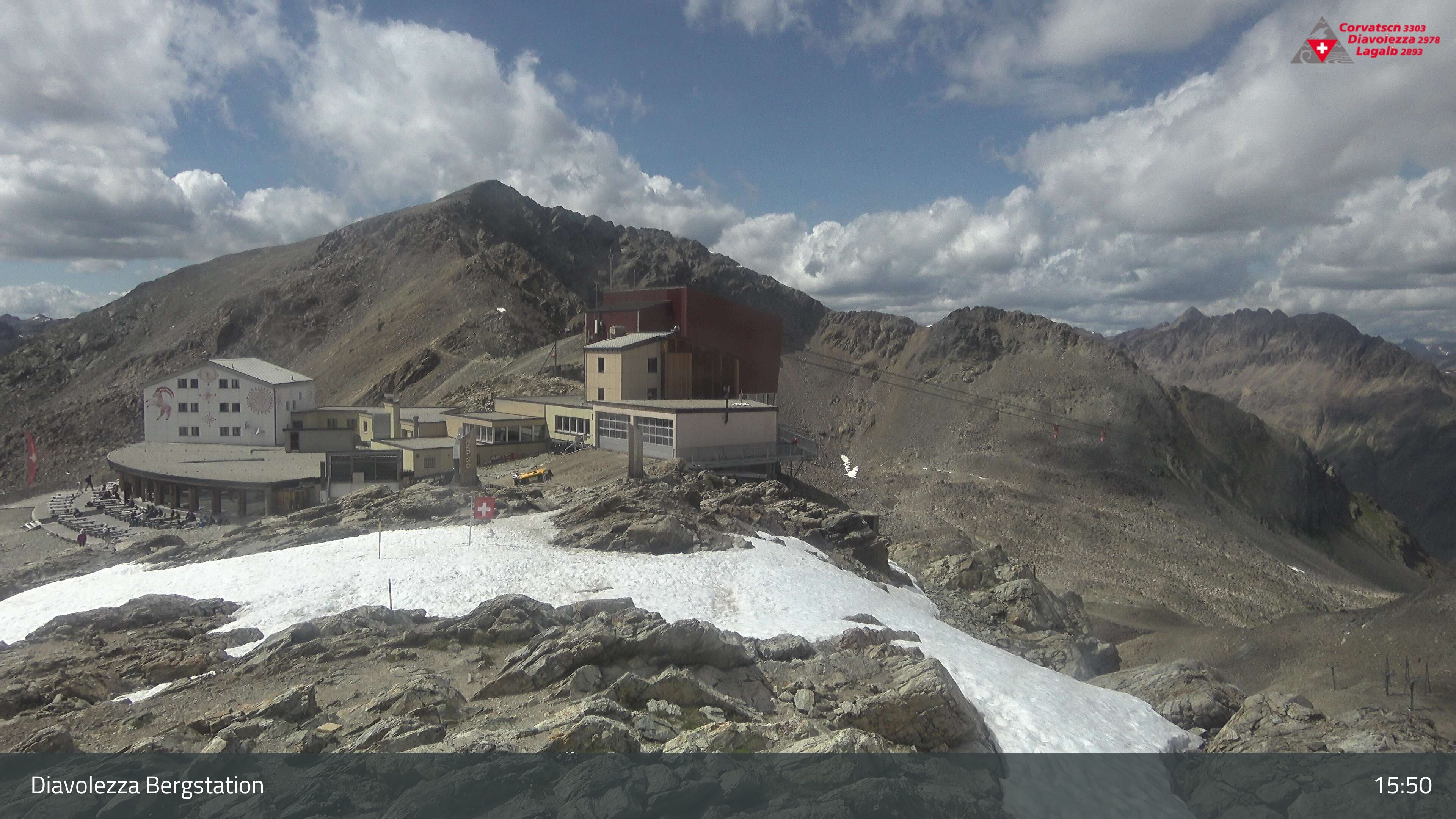 Pontresina: Diavolezza Bergstation, Diavolezza Bergstation, 2978 m