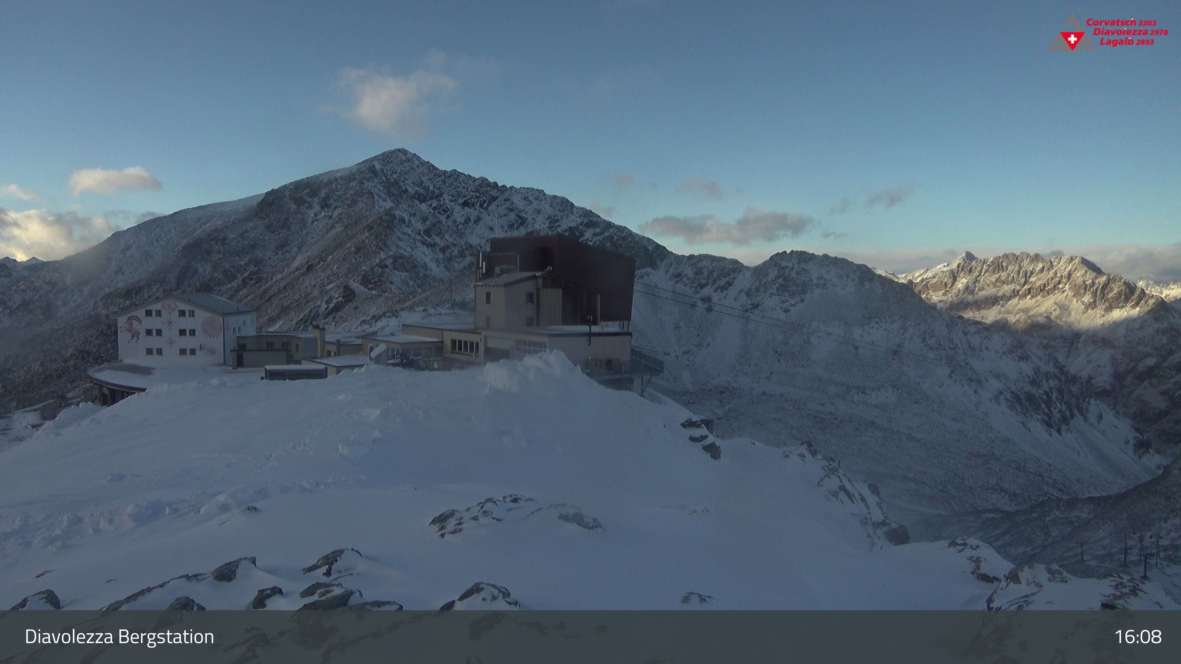 Pontresina: Diavolezza Bergstation, Diavolezza Bergstation, 2978 m