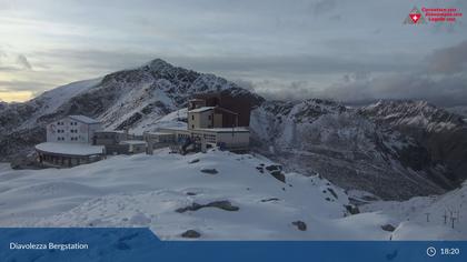 Pontresina: Diavolezza Bergstation, Diavolezza Bergstation, 2978 m