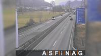 Aktuelle oder letzte Ansicht Brunnenfeld: A14, bei Anschlussstelle Bludenz Montafon, Blickrichtung Feldkirch − Km 60,48