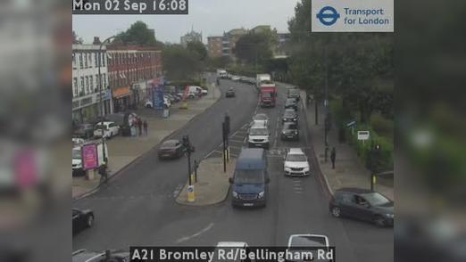 Traffic Cam London: A21 Bromley Rd/Bellingham Rd
