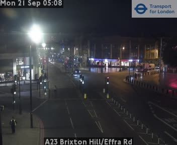 Traffic Cam London: A23 Brixton Hill/Effra Rd