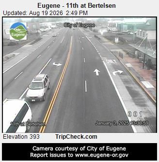 Traffic Cam Eugene: 11th at Bertelsen