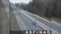 Sankt Lorenz: A, bei Parkplatz Irrsberg, Blickrichtung Salzburg - Km ,