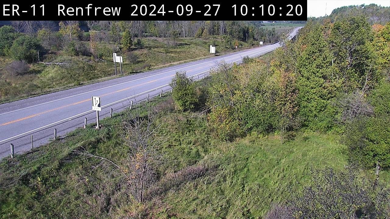 Traffic Cam Horton: Highway 17 At Bonnechere River Bridge