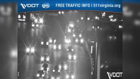 Traffic Cam Pohick Estates: I-95 - MM 164.9 - SB - Exit 163, Route 642 - Lorton Rd/Pohick Rd Ovp